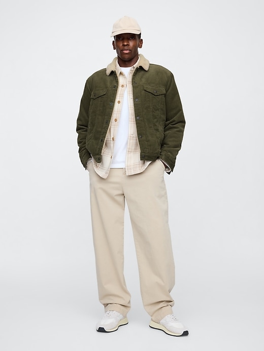 Image number 3 showing, Sherpa-Lined Icon Corduroy Jacket