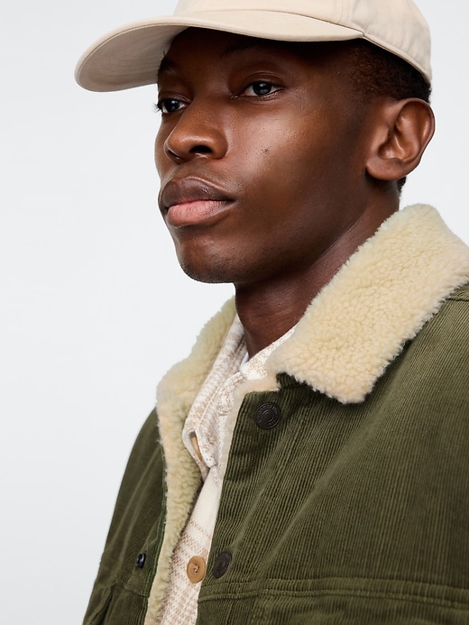 Image number 4 showing, Sherpa-Lined Icon Corduroy Jacket