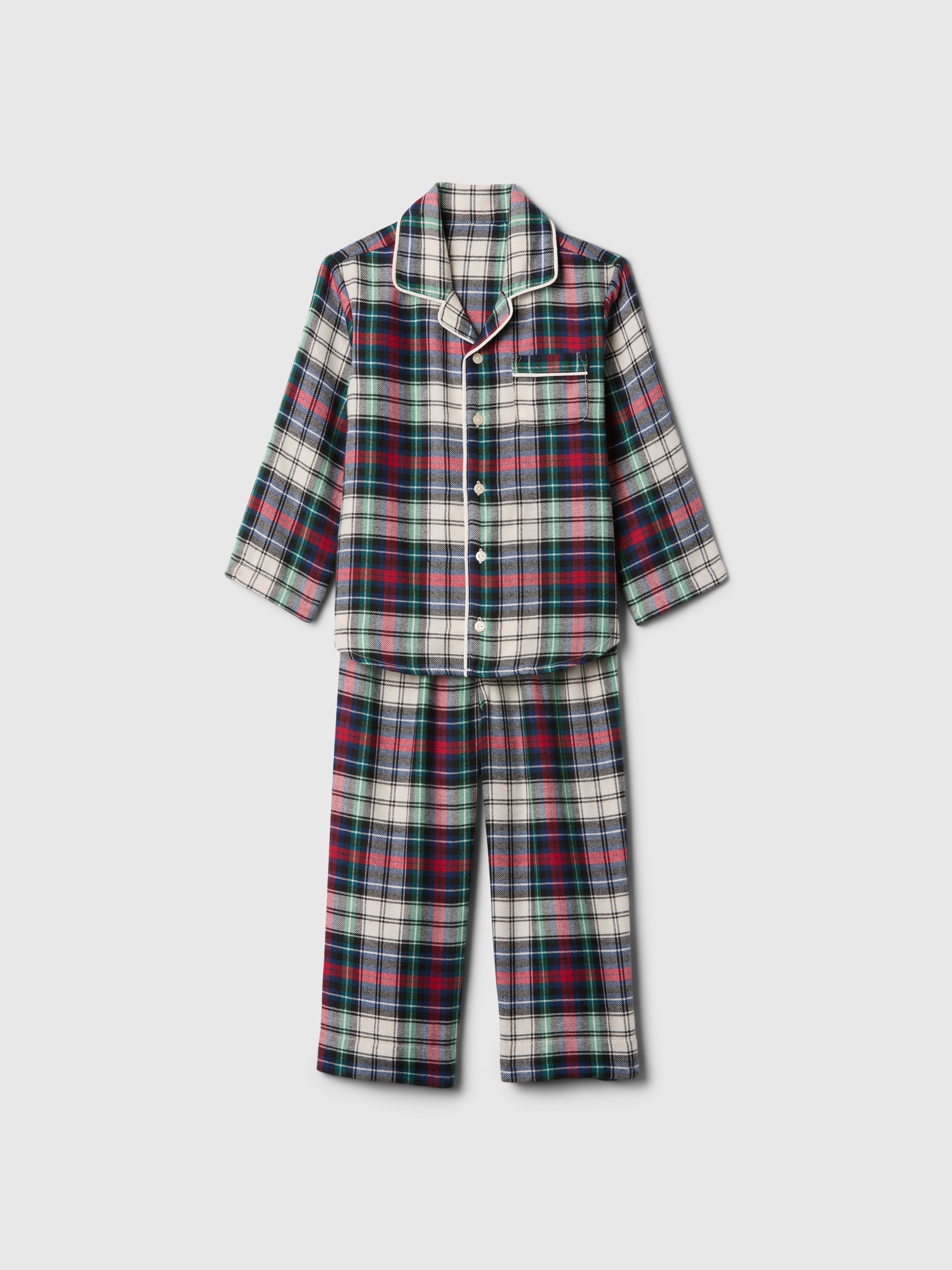 babyGap 100% Recycled Flannel PJ Set