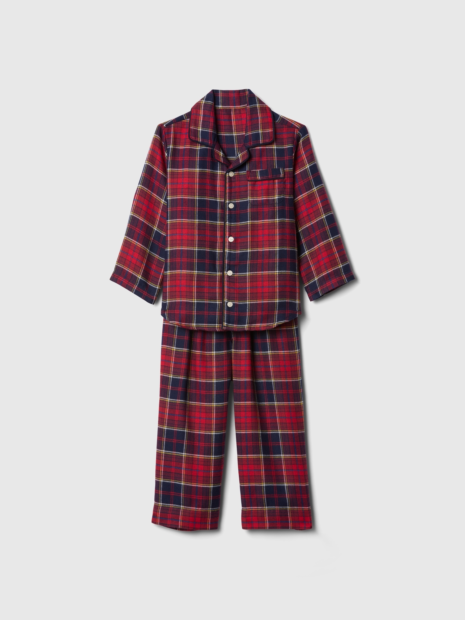 babyGap 100% Recycled Flannel PJ Set