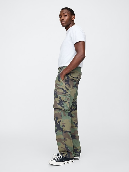 Image number 4 showing, GapFlex Essential Straight Cargo Pants