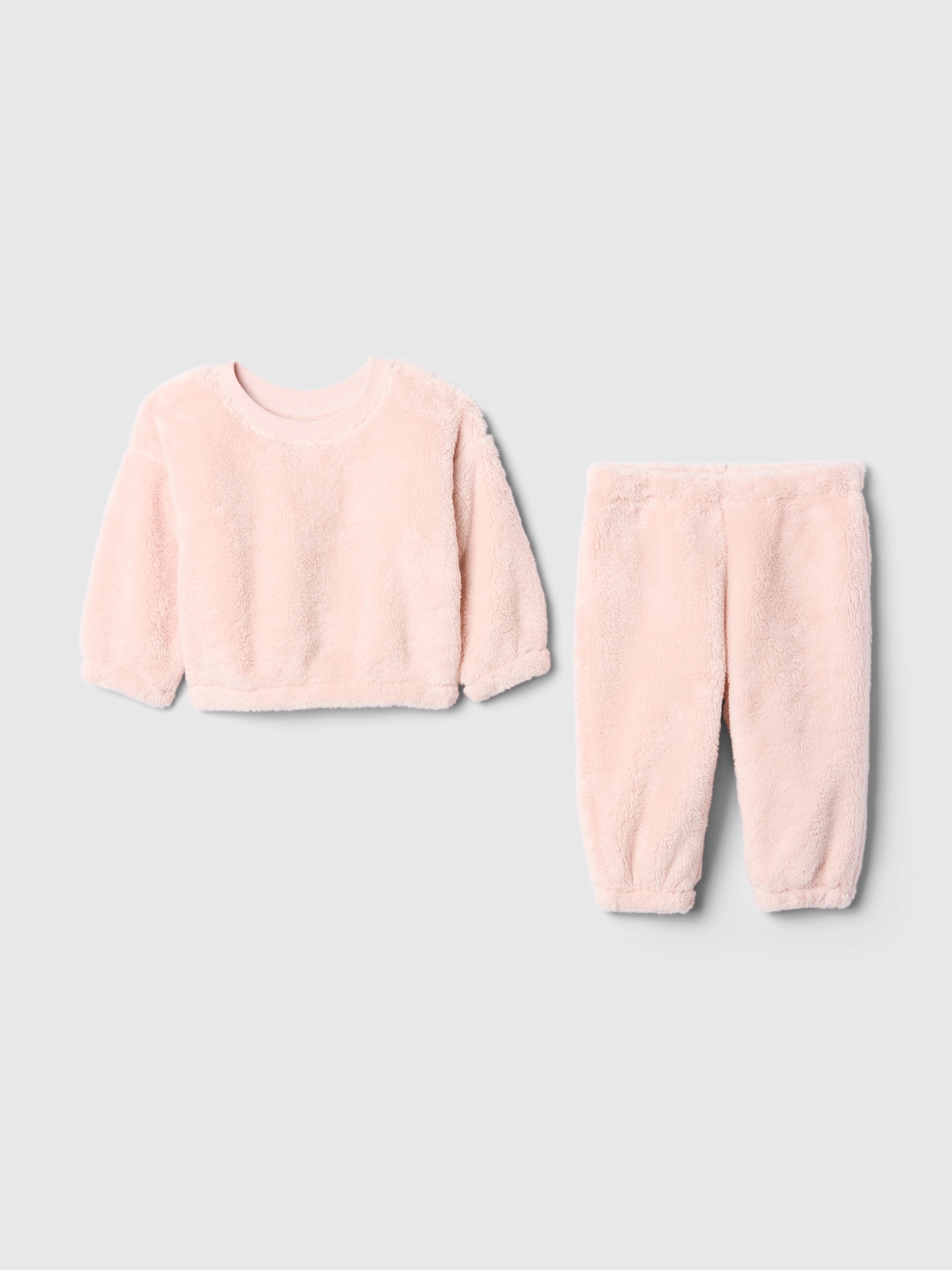 Baby Sherpa Two-Piece Outfit Set