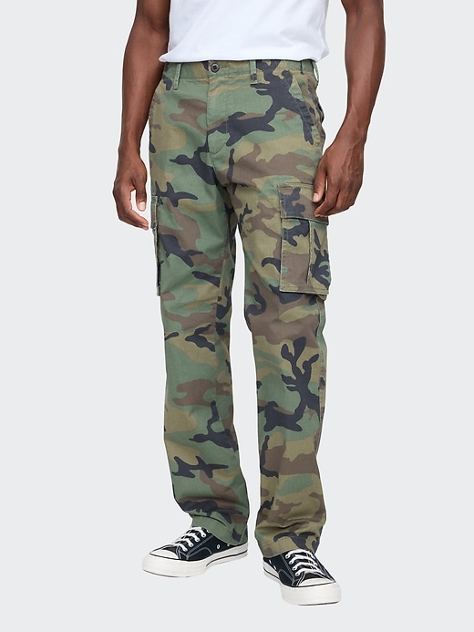 Image number 3 showing, GapFlex Essential Straight Cargo Pants