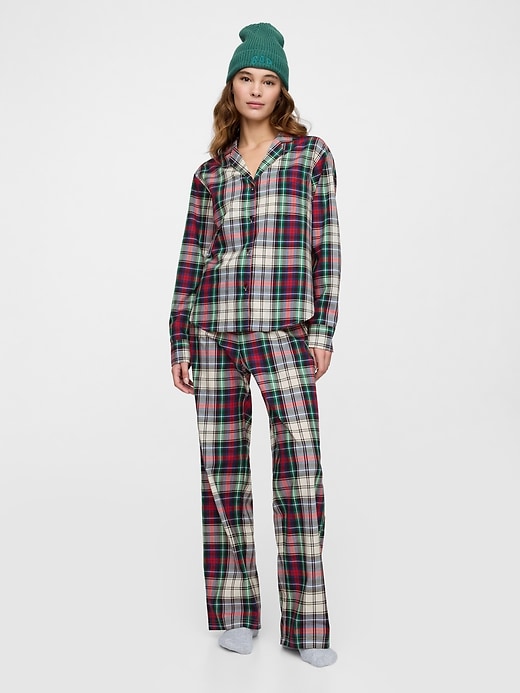 Image number 1 showing, Poplin PJ Pants