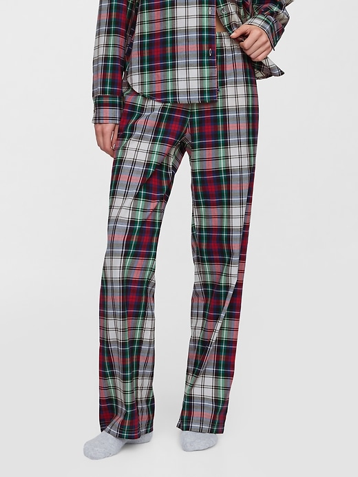 Image number 3 showing, Poplin PJ Pants