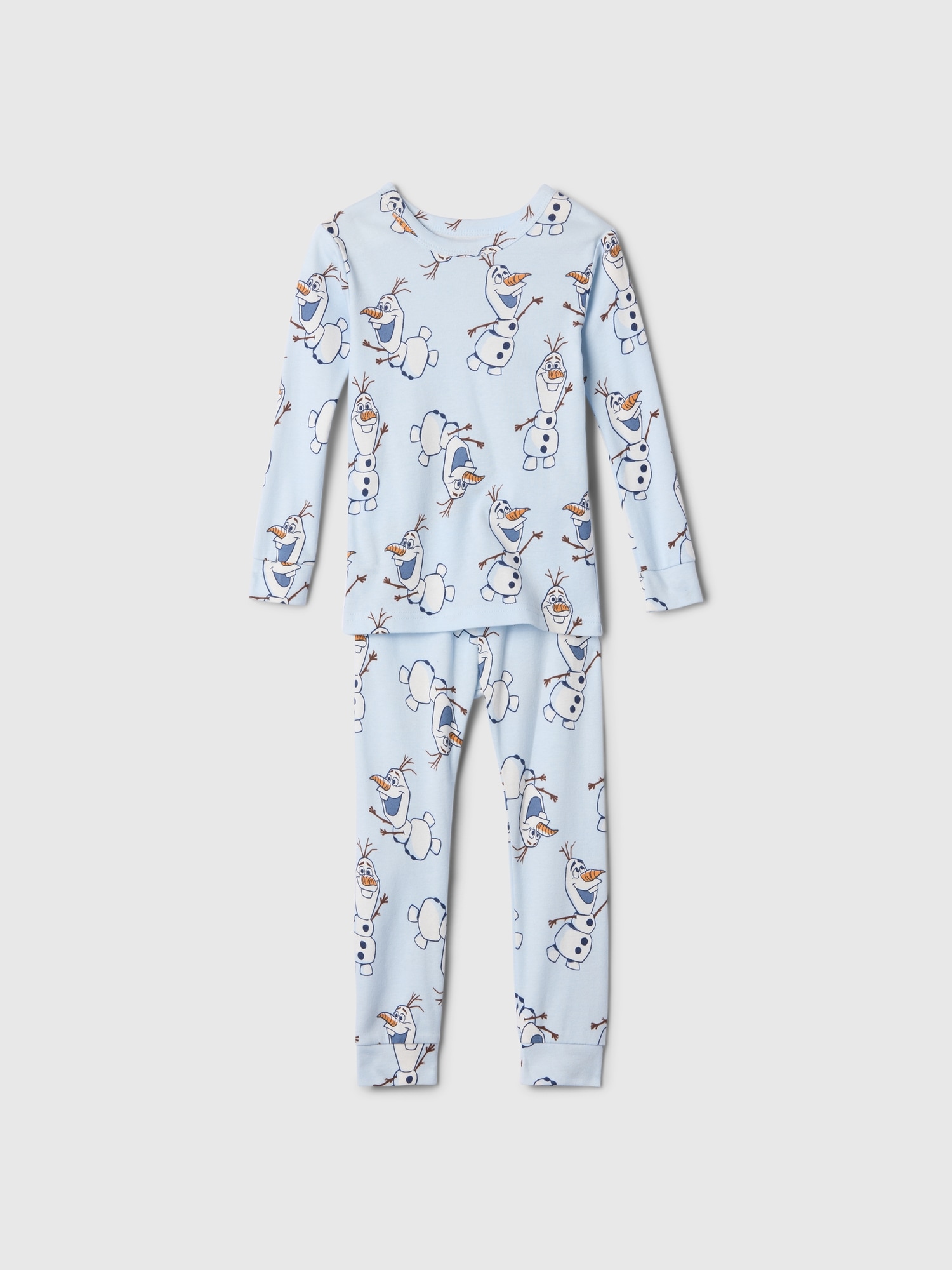 babyGap Disney Frozen Olaf 100 Organic Cotton PJ Set Gap Factory