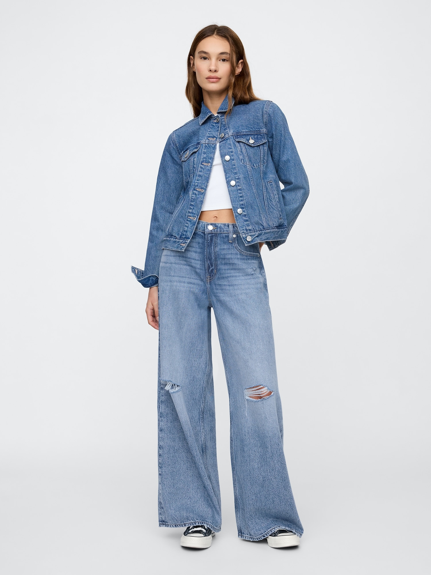 Women s Ripped Jeans Gap Factory