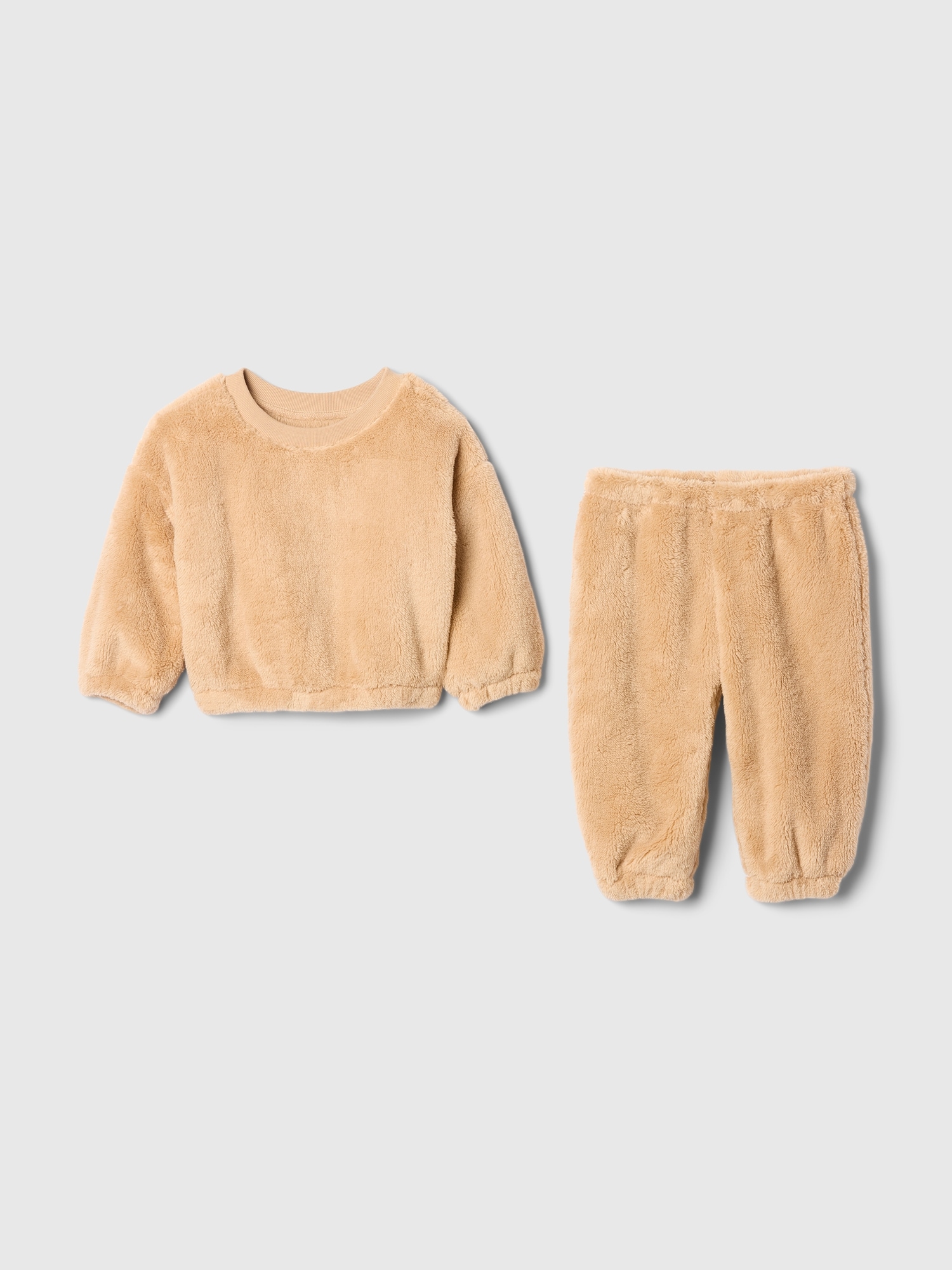 Baby Sherpa Two-Piece Outfit Set