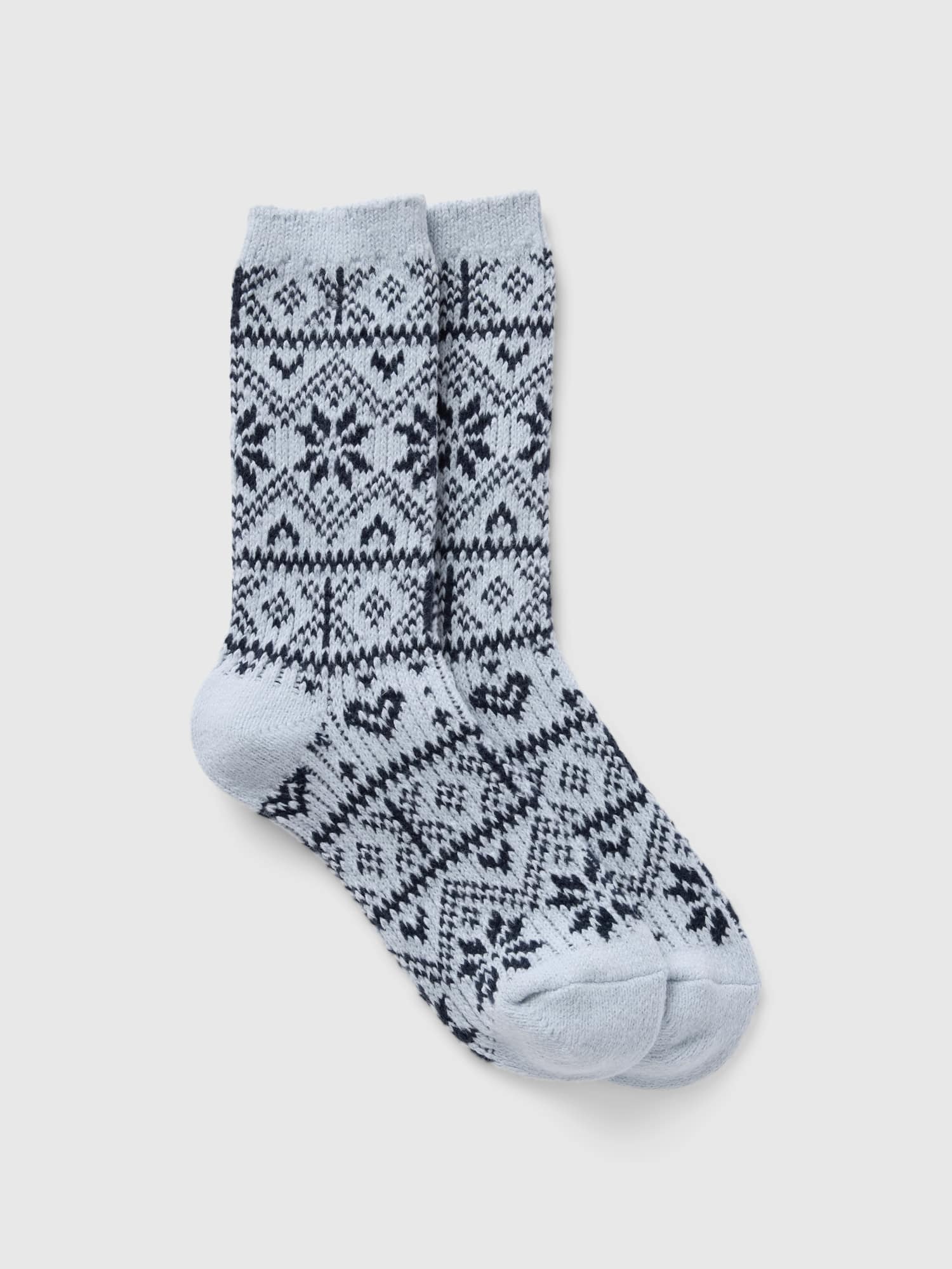 Fair Isle Cozy Socks