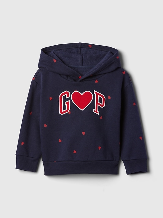 Image number 9 showing, babyGap Relaxed Logo Graphic Hoodie