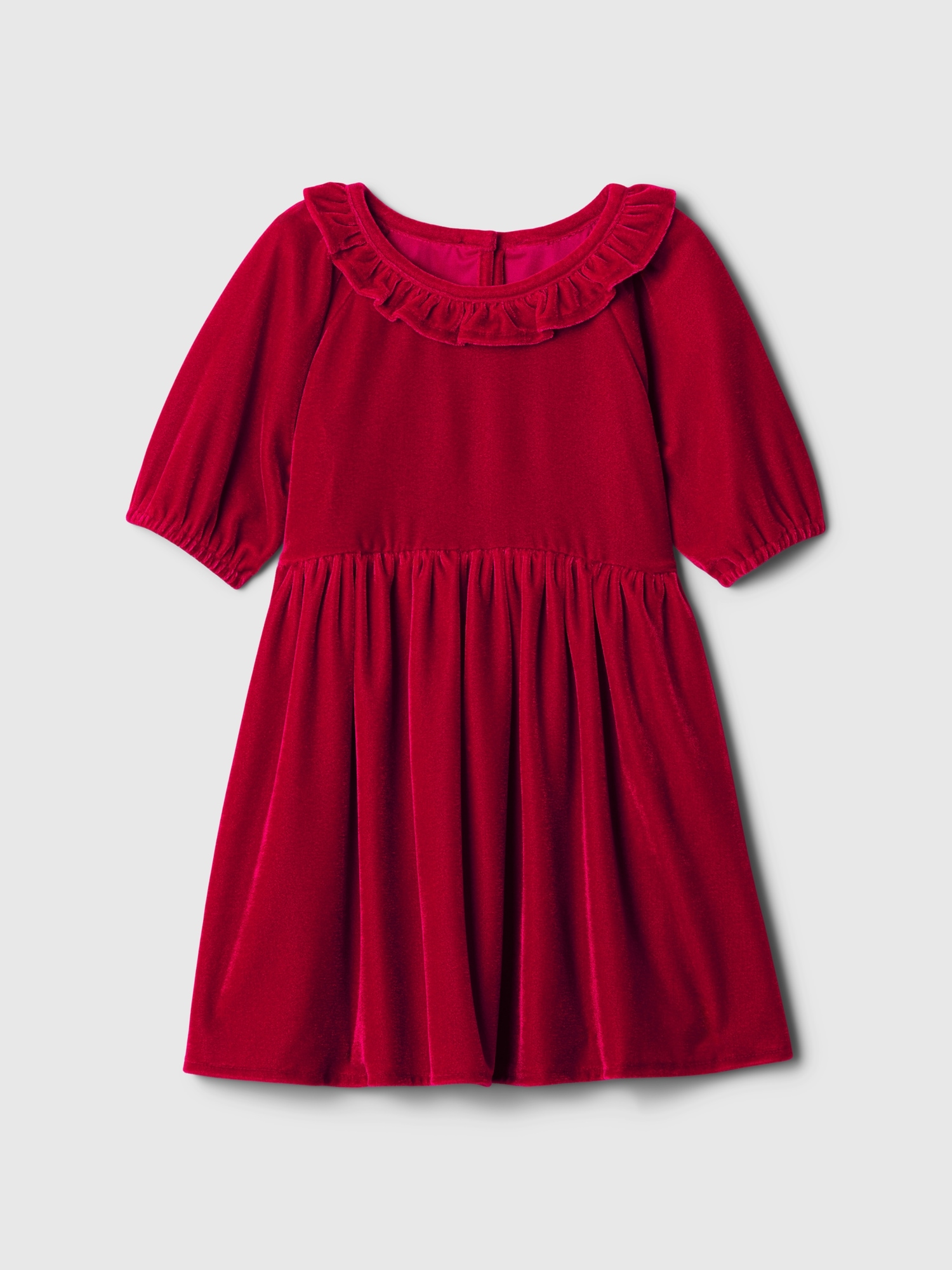 babyGap Velvet Ruffle Dress