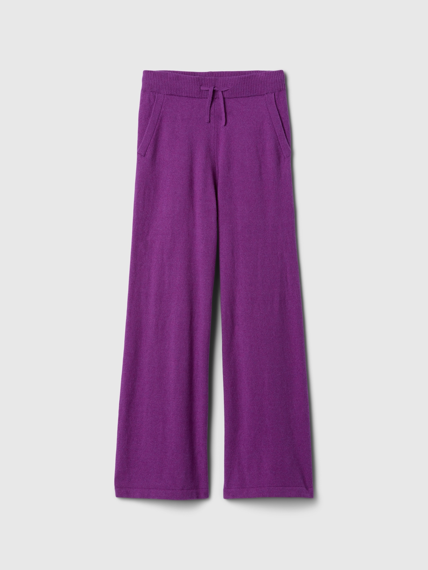 Kids CashSoft Relaxed Wide-Leg Pants