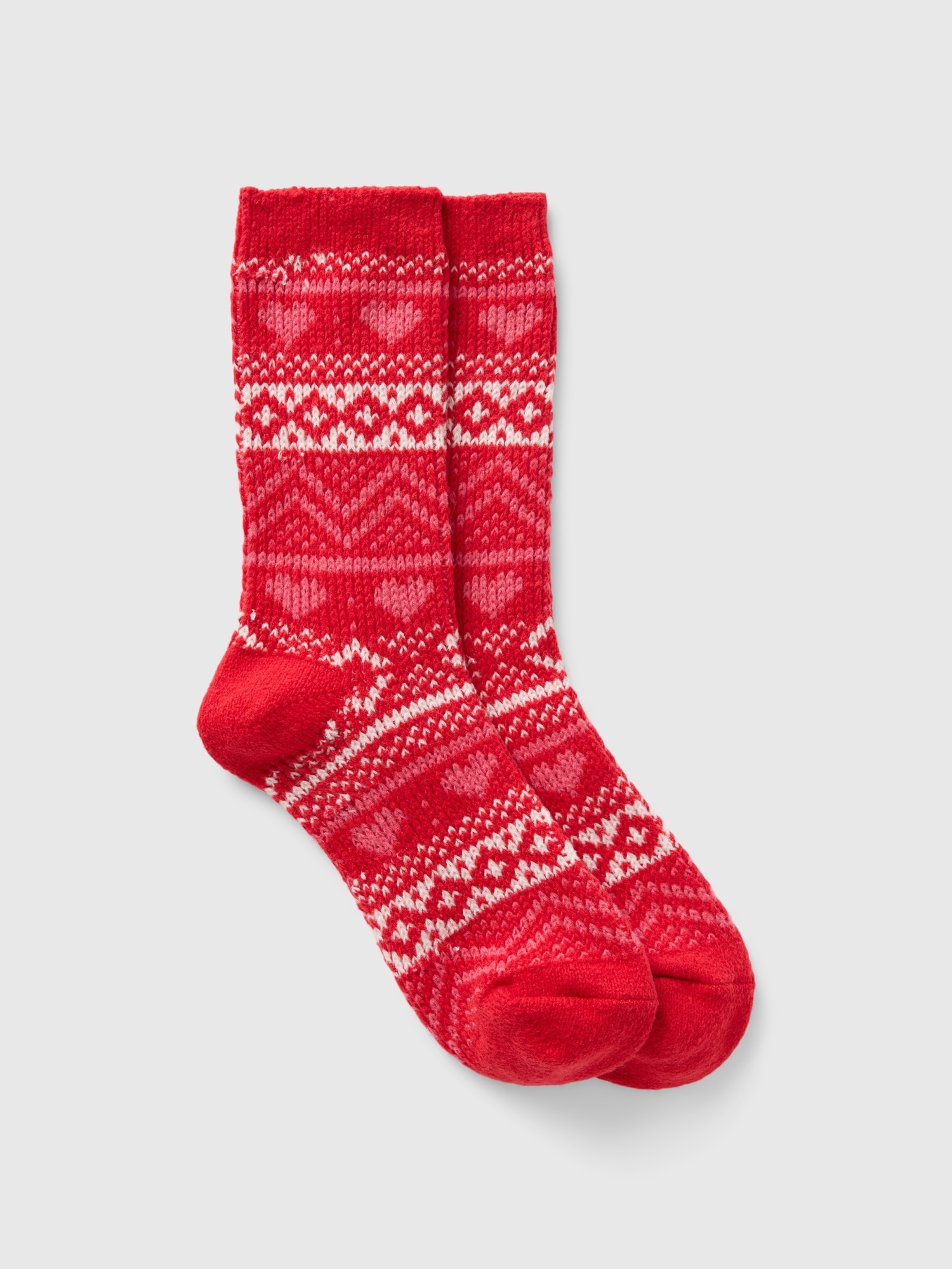 Fair Isle Cozy Socks