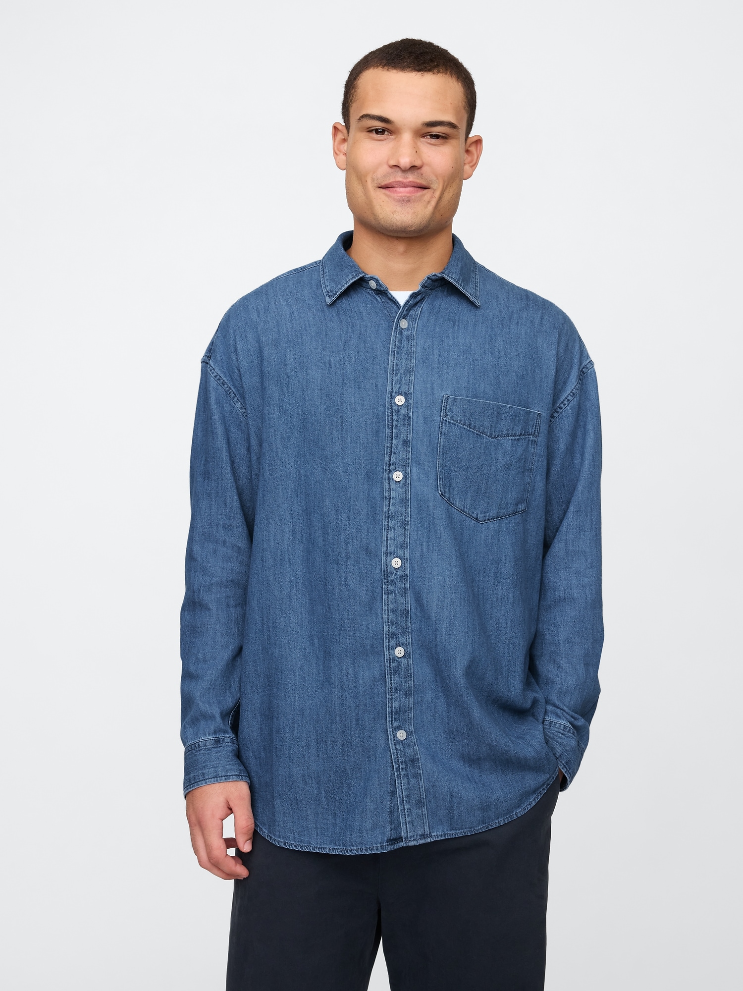 Denim Big Shirt