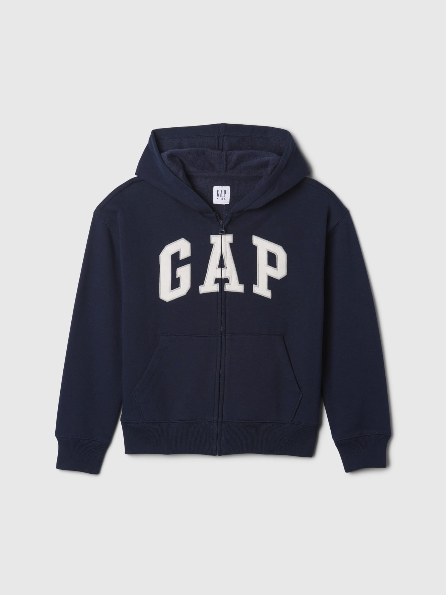 Kids Relaxed Gap Logo Zip Hoodie