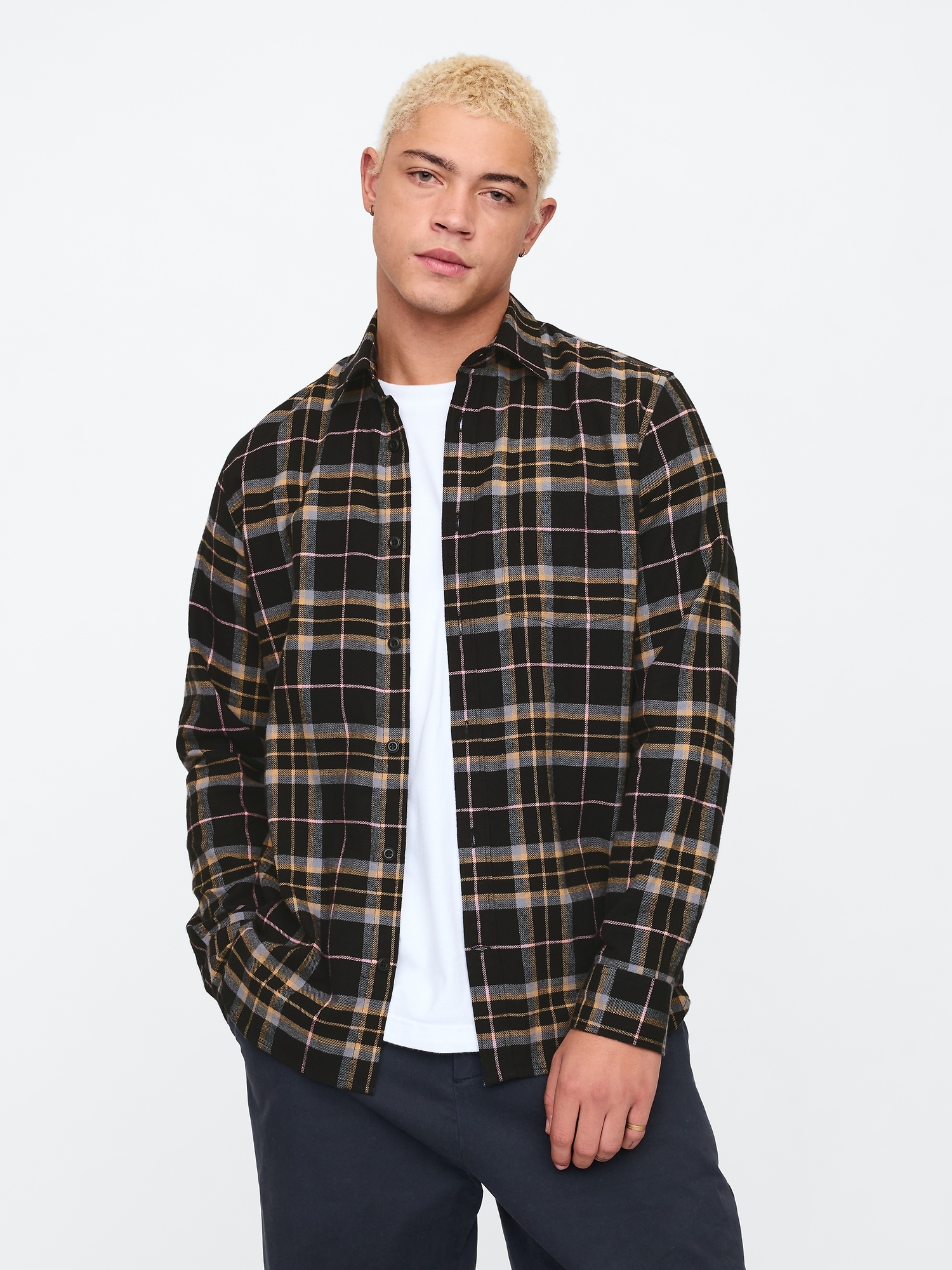 Flannel Shirt in Standard Fit