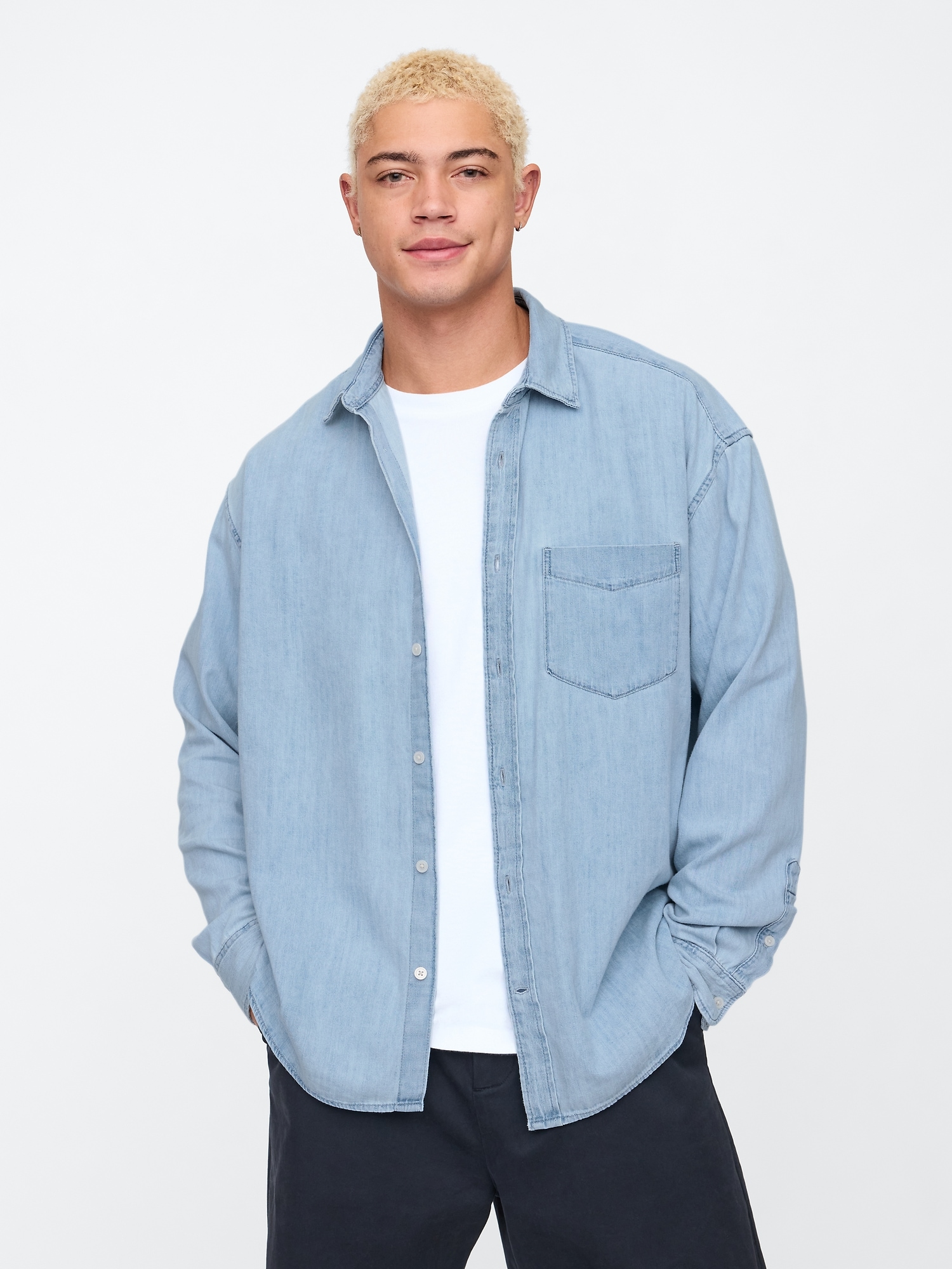 Denim Big Shirt