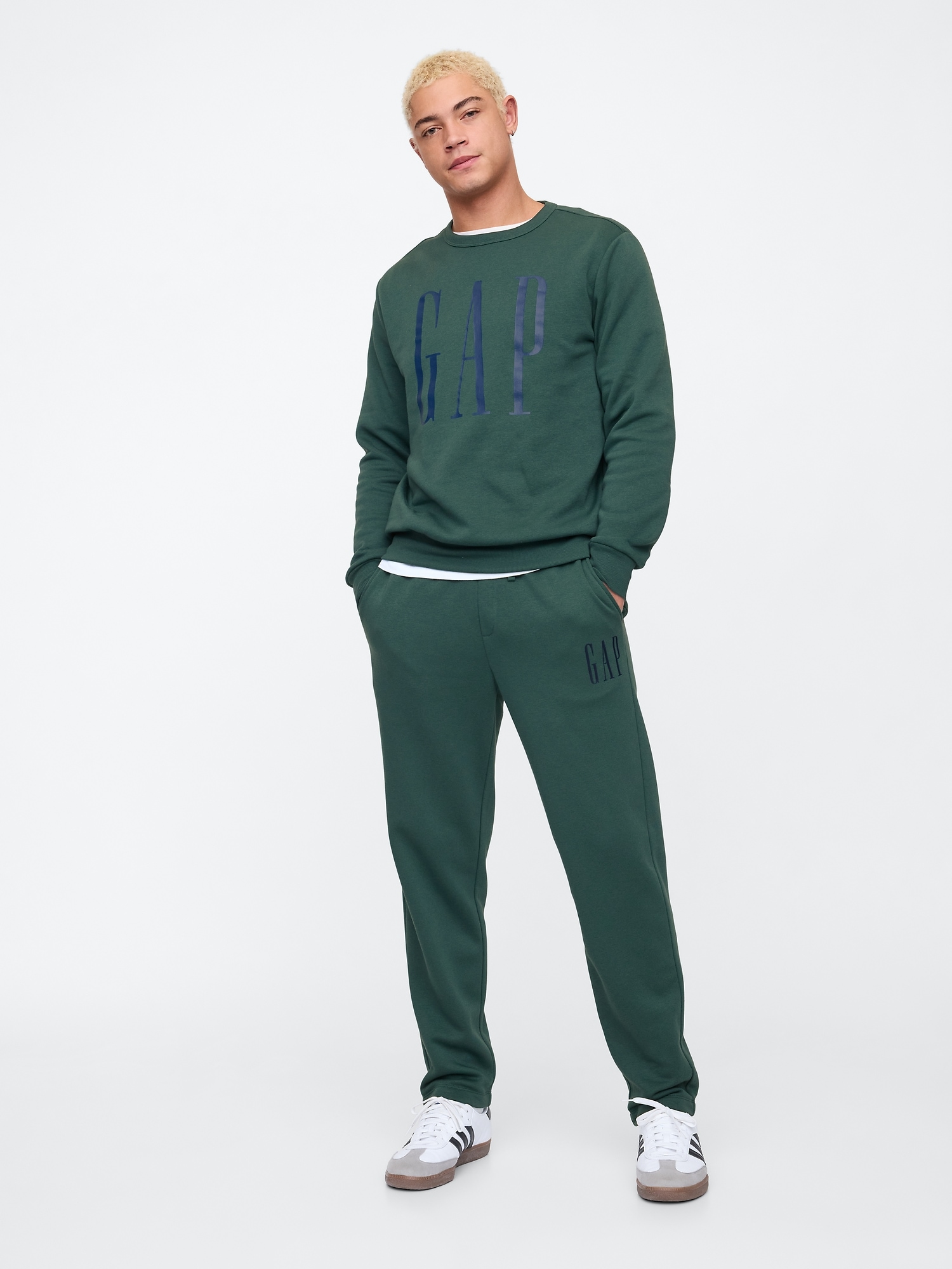 Gap Logo Straight-Leg Sweatpants