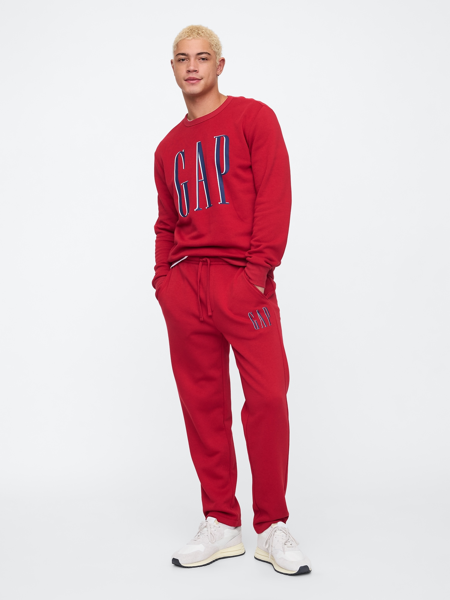 Gap Logo Straight-Leg Sweatpants