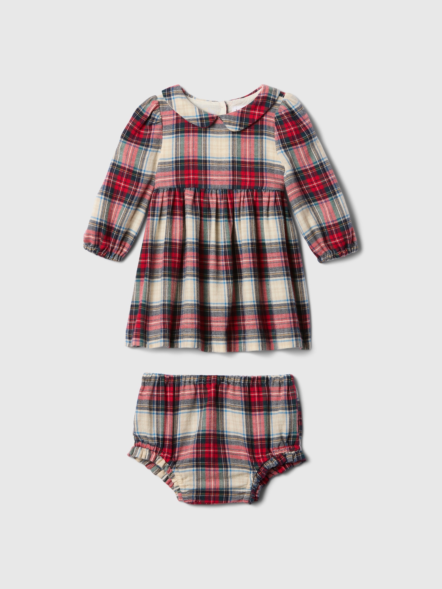 Baby Flannel Two-Piece Outfit Set