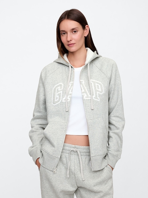 Image number 1 showing, Gap Logo Zip Hoodie