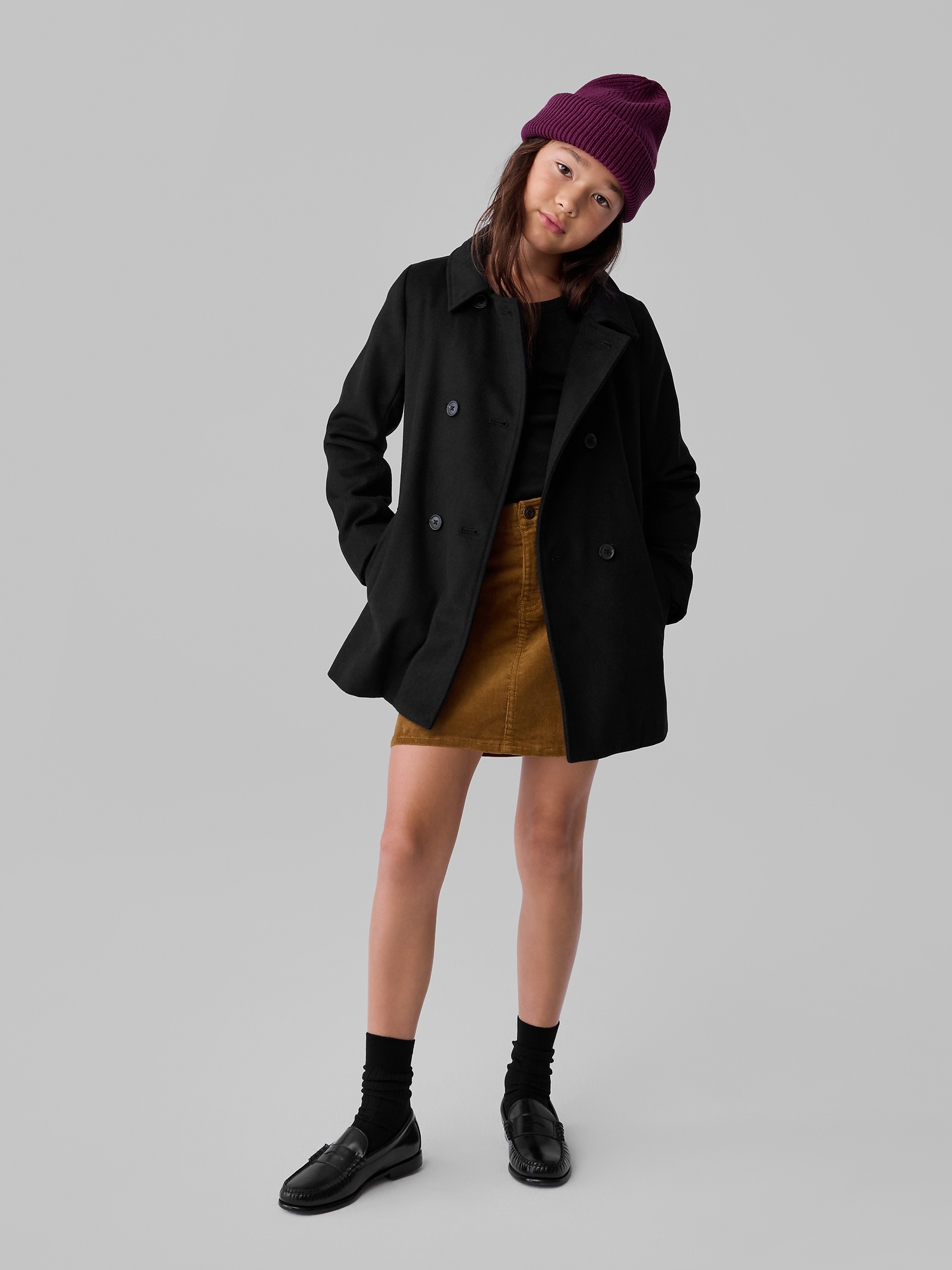 Pea coats for girls best sale