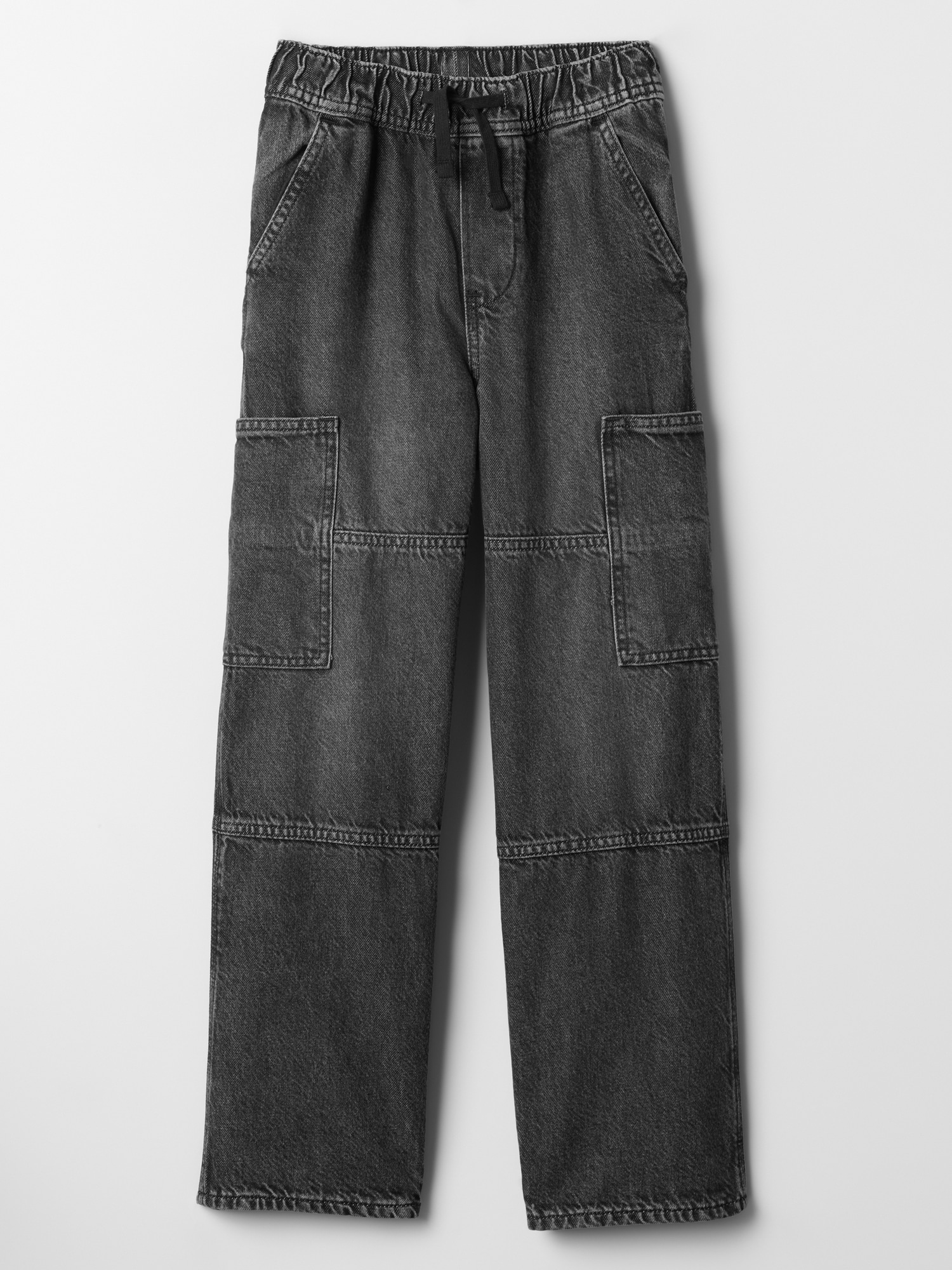 Kids Baggy Cargo Pull-On Jeans