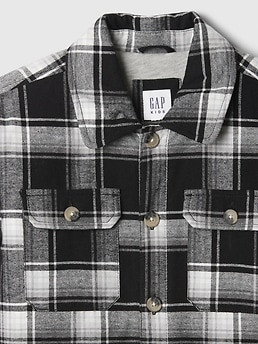 Kids flannel jacket best sale