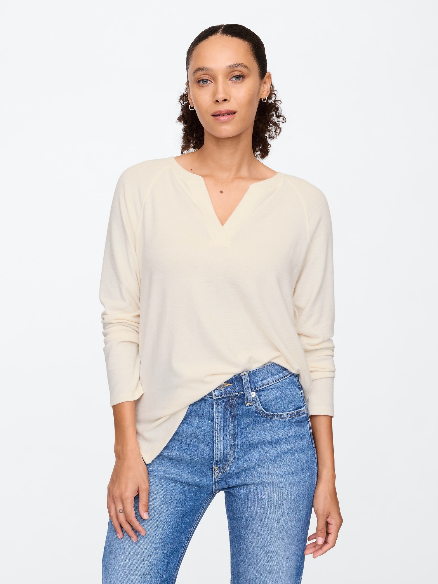 Relaxed Softspun Tunic T-Shirt