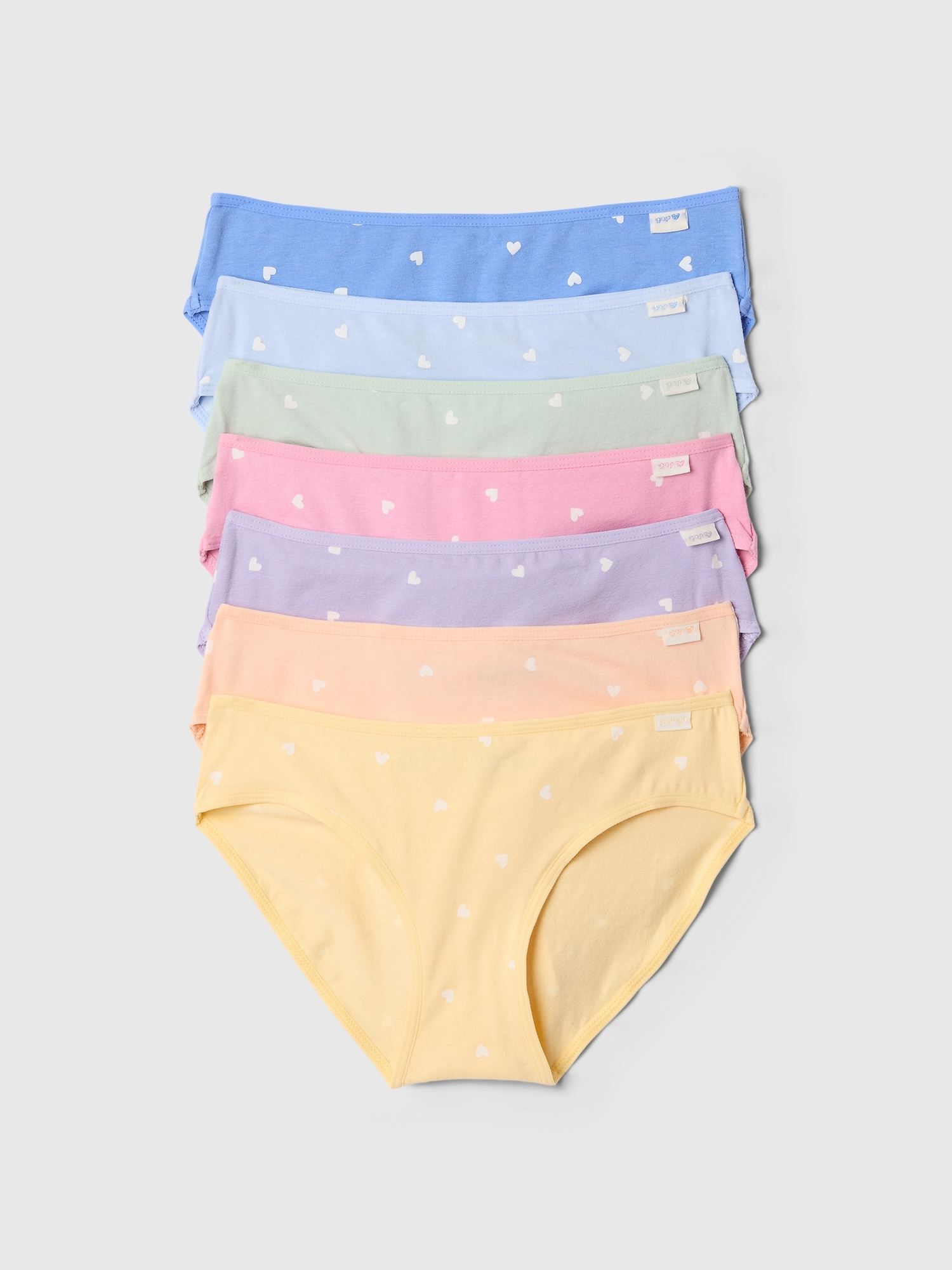 Kids Gap Logo Bikini Briefs (7-Pack)