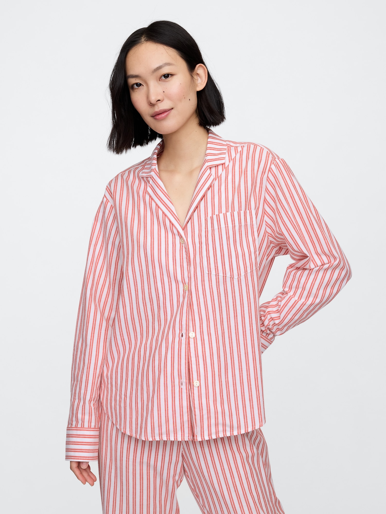 Oversized Poplin PJ Shirt