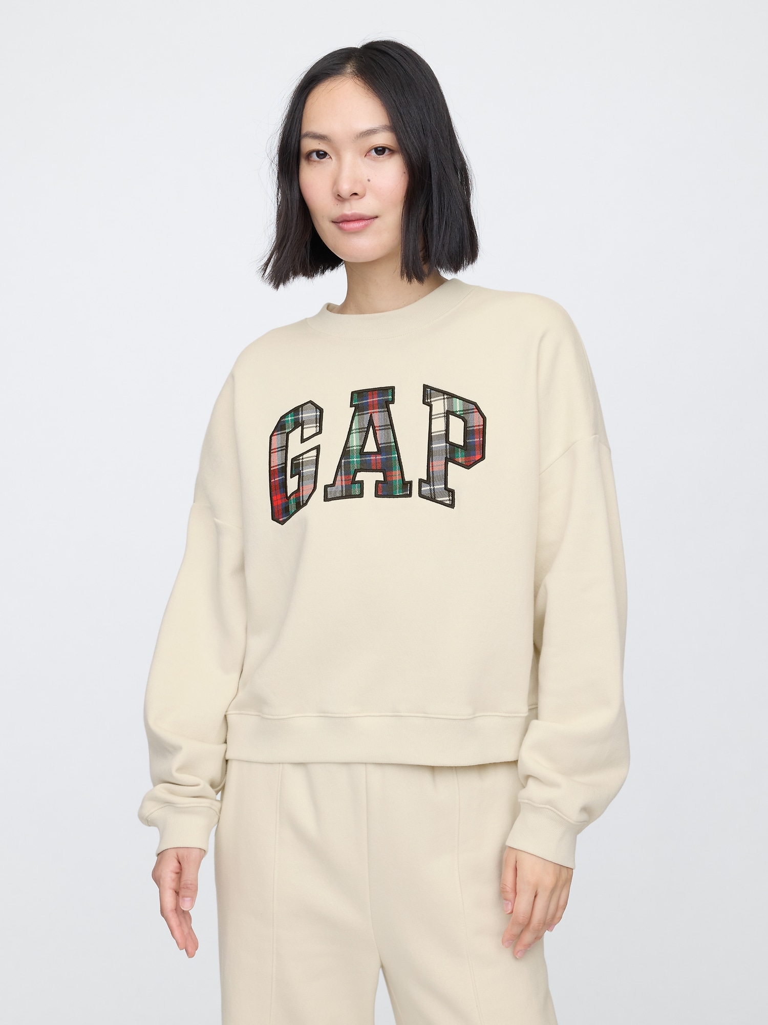 Oversized Gap Logo Sweatshirt