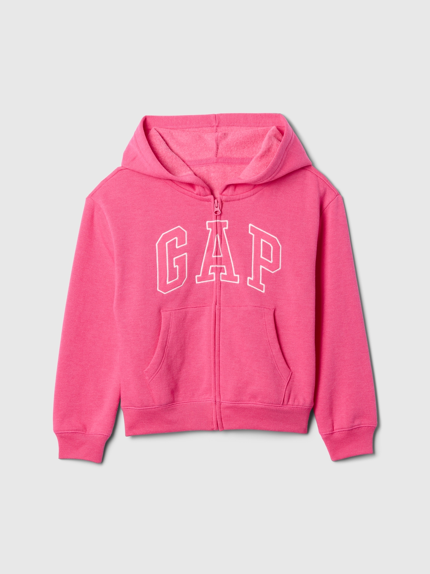 Kids Relaxed Gap Logo Zip Hoodie