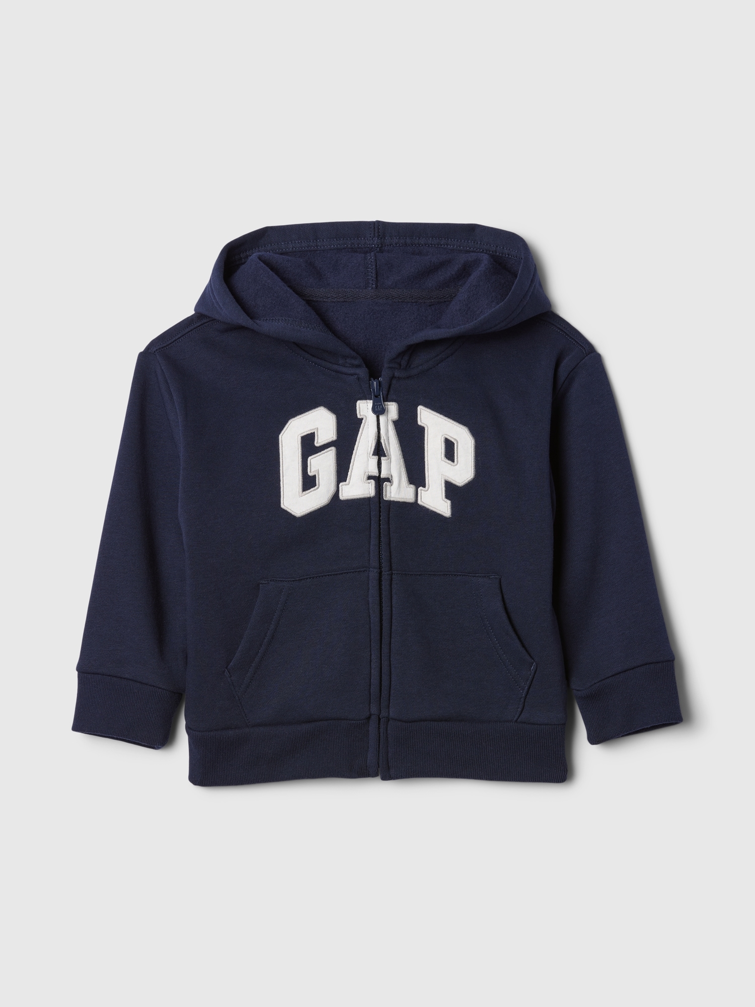 babyGap Relaxed Logo Zip Hoodie