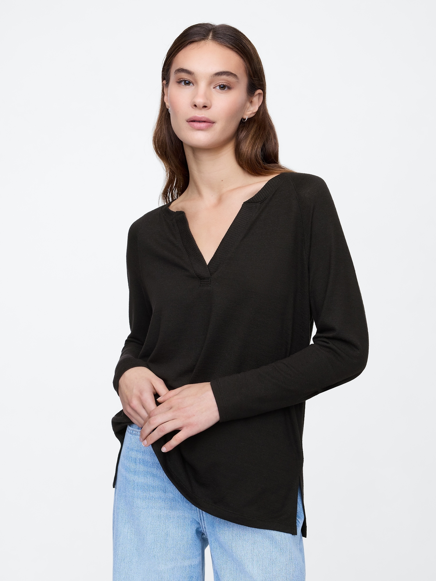 Relaxed Softspun Tunic T-Shirt