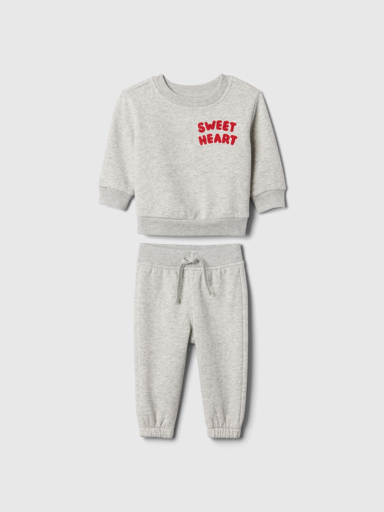 Baby Sweet-Heart Two-Piece Outfit Set