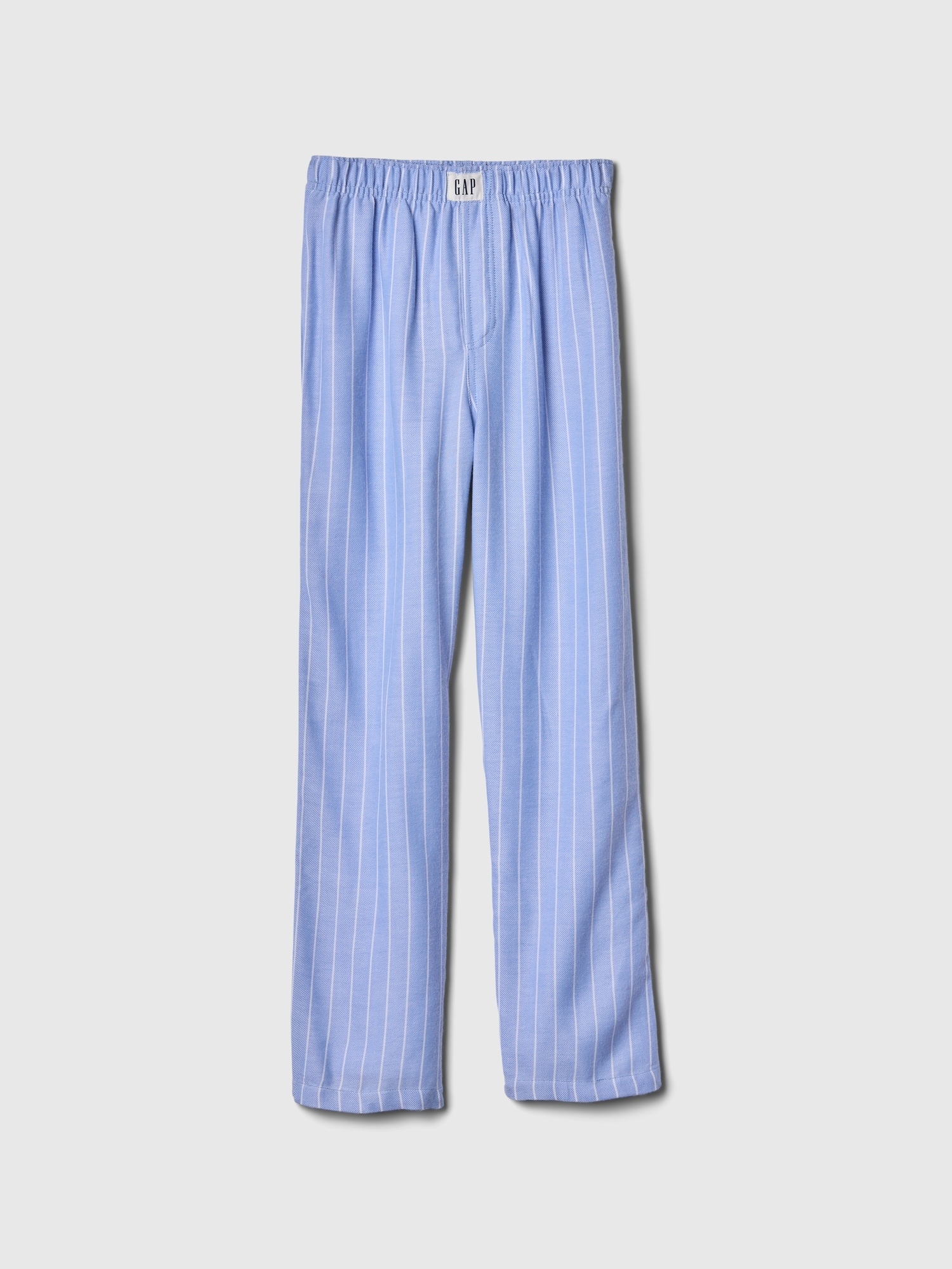 Kids 100% Recycled Stripe Flannel PJ Pants