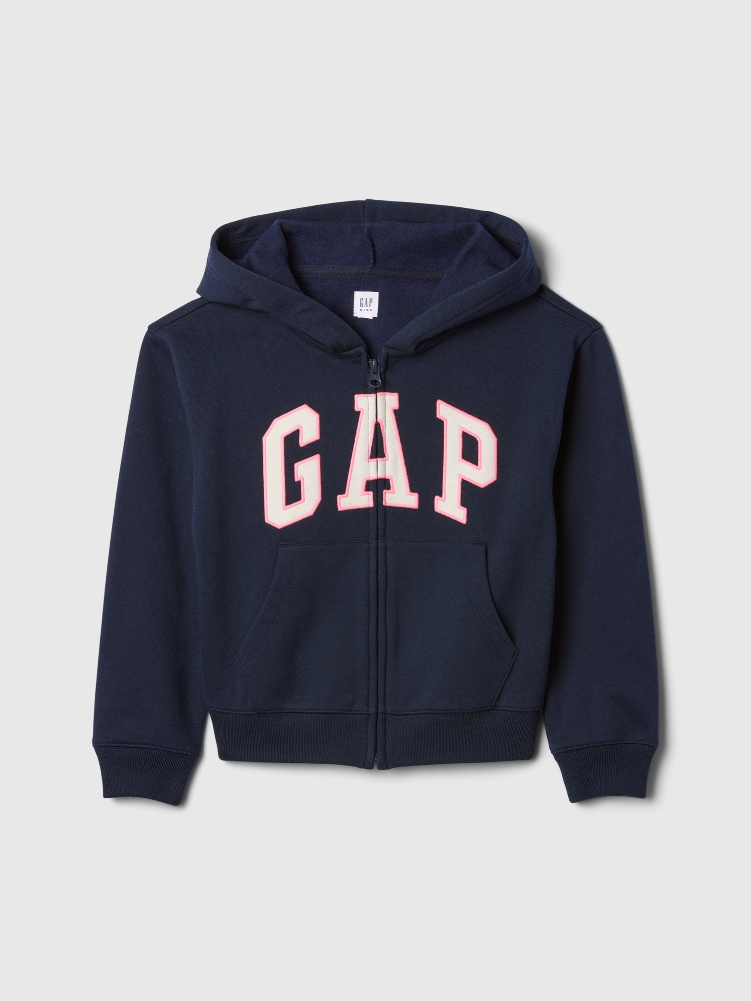 Kids Relaxed Gap Logo Zip Hoodie