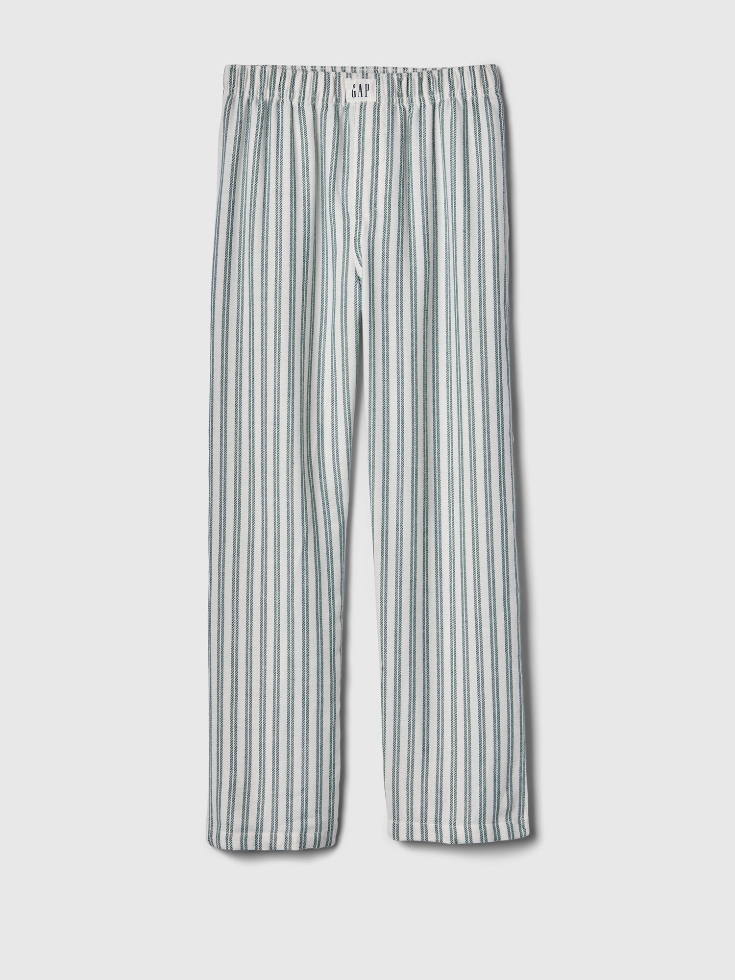 Kids 100% Recycled Stripe Flannel PJ Pants