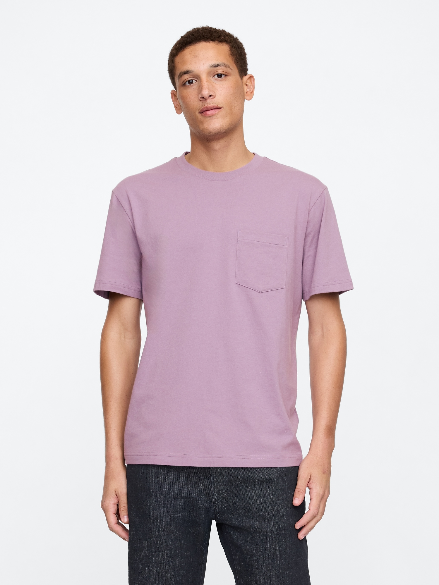 Relaxed Original Pocket T-Shirt - Purple