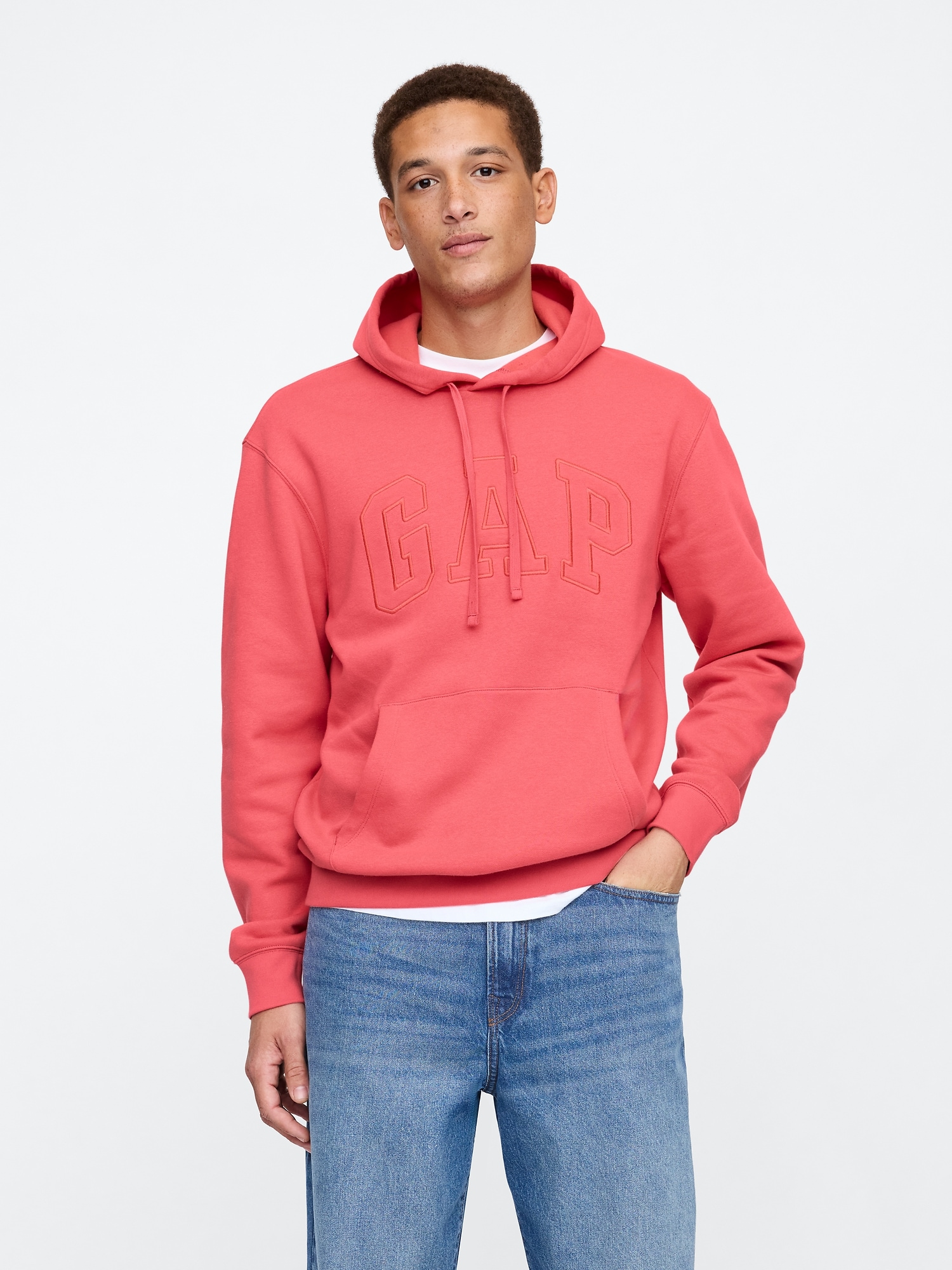 Relaxed Gap Logo Hoodie