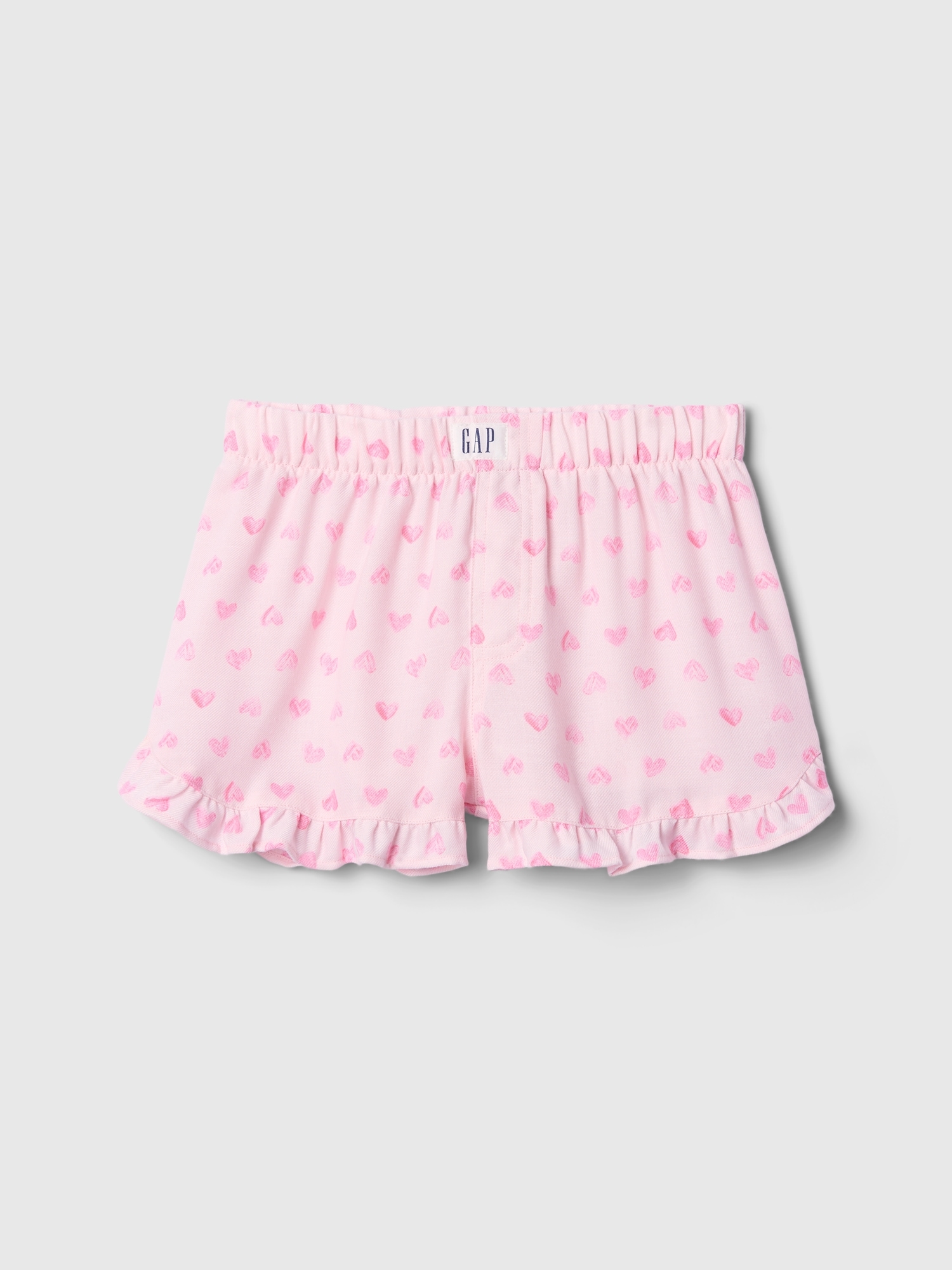 Kids 100% Recycled Ruffle PJ Shorts