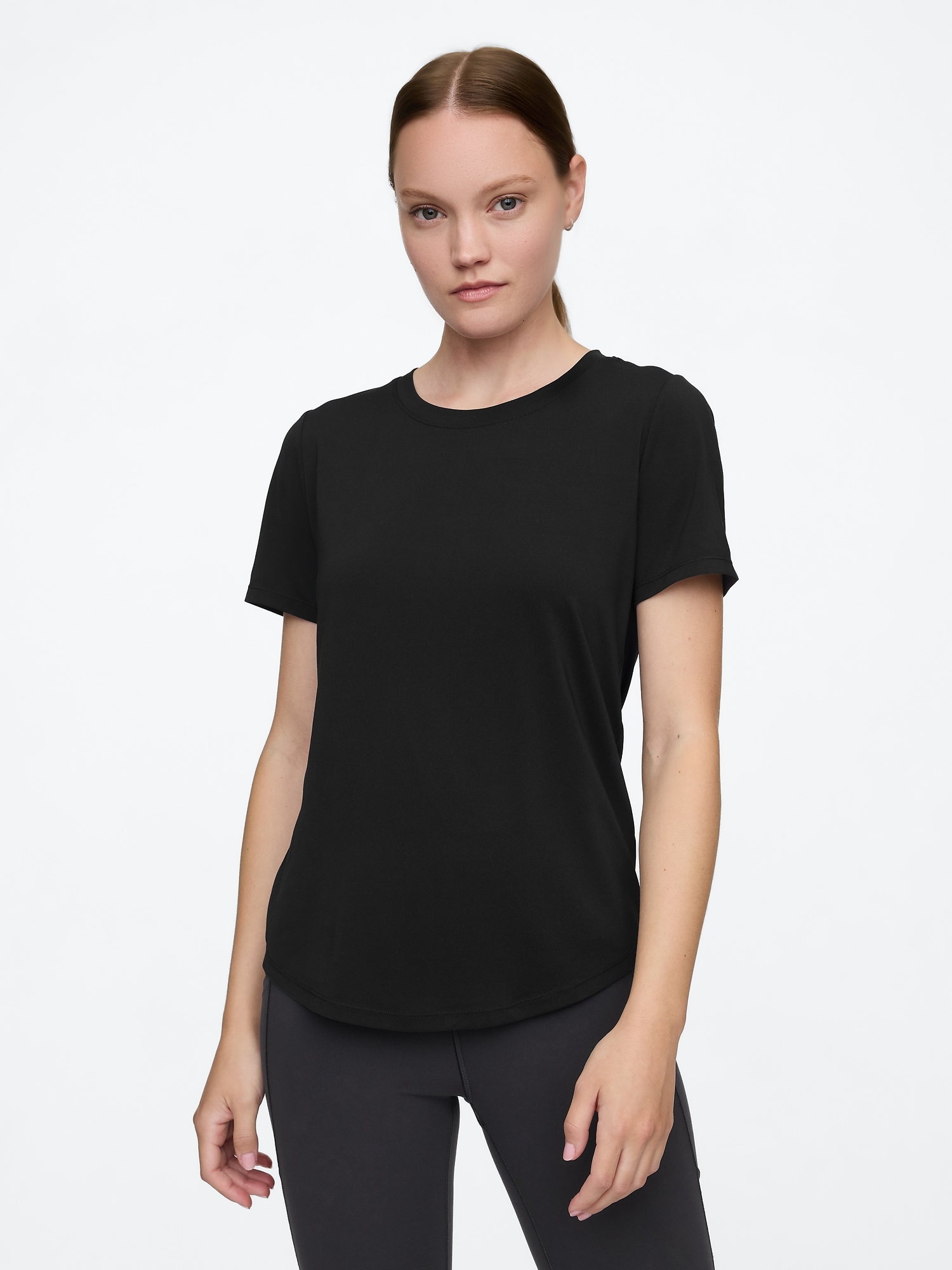 GapFit Brushed Jersey T-Shirt