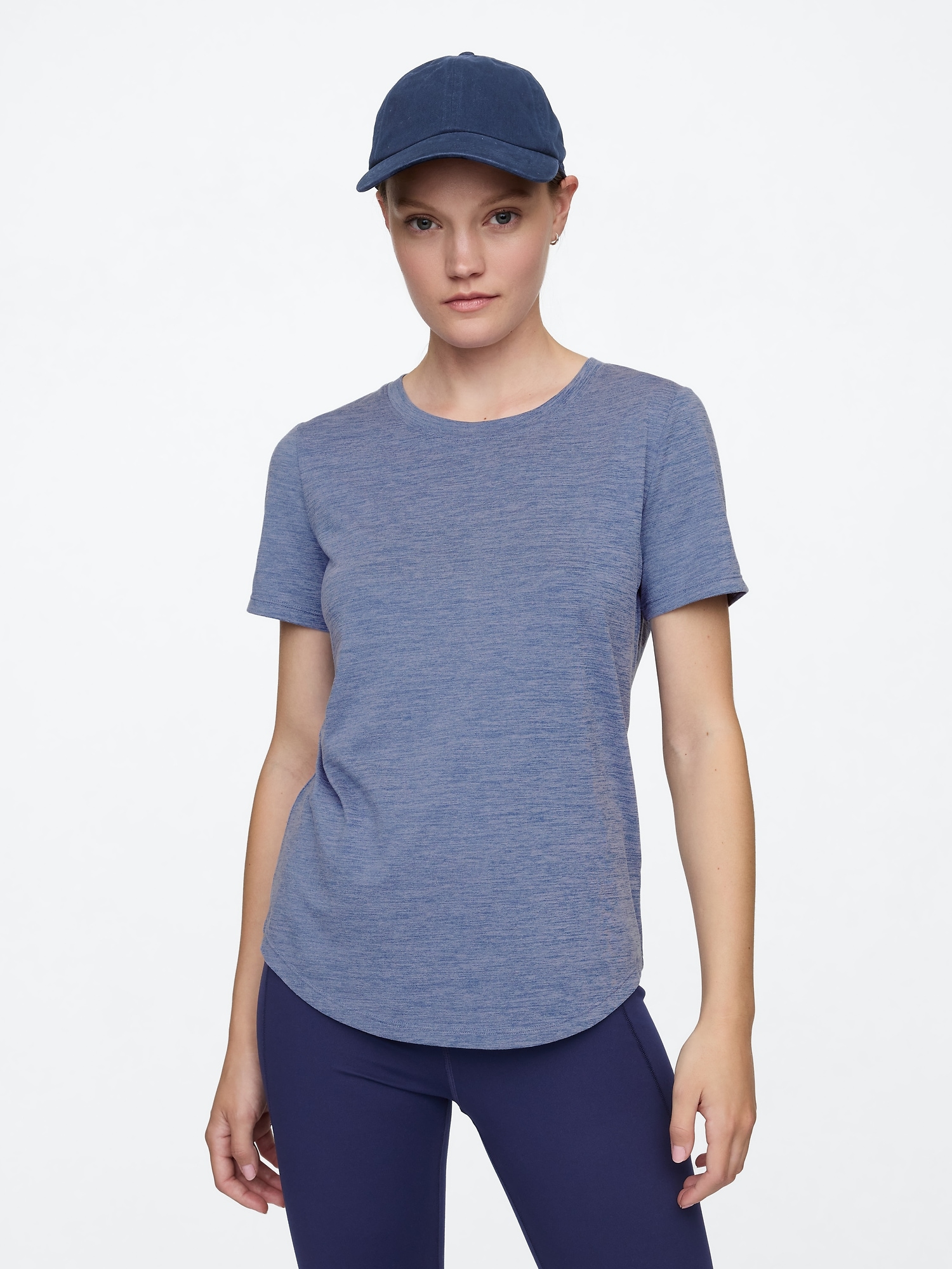 GapFit Brushed Jersey T-Shirt