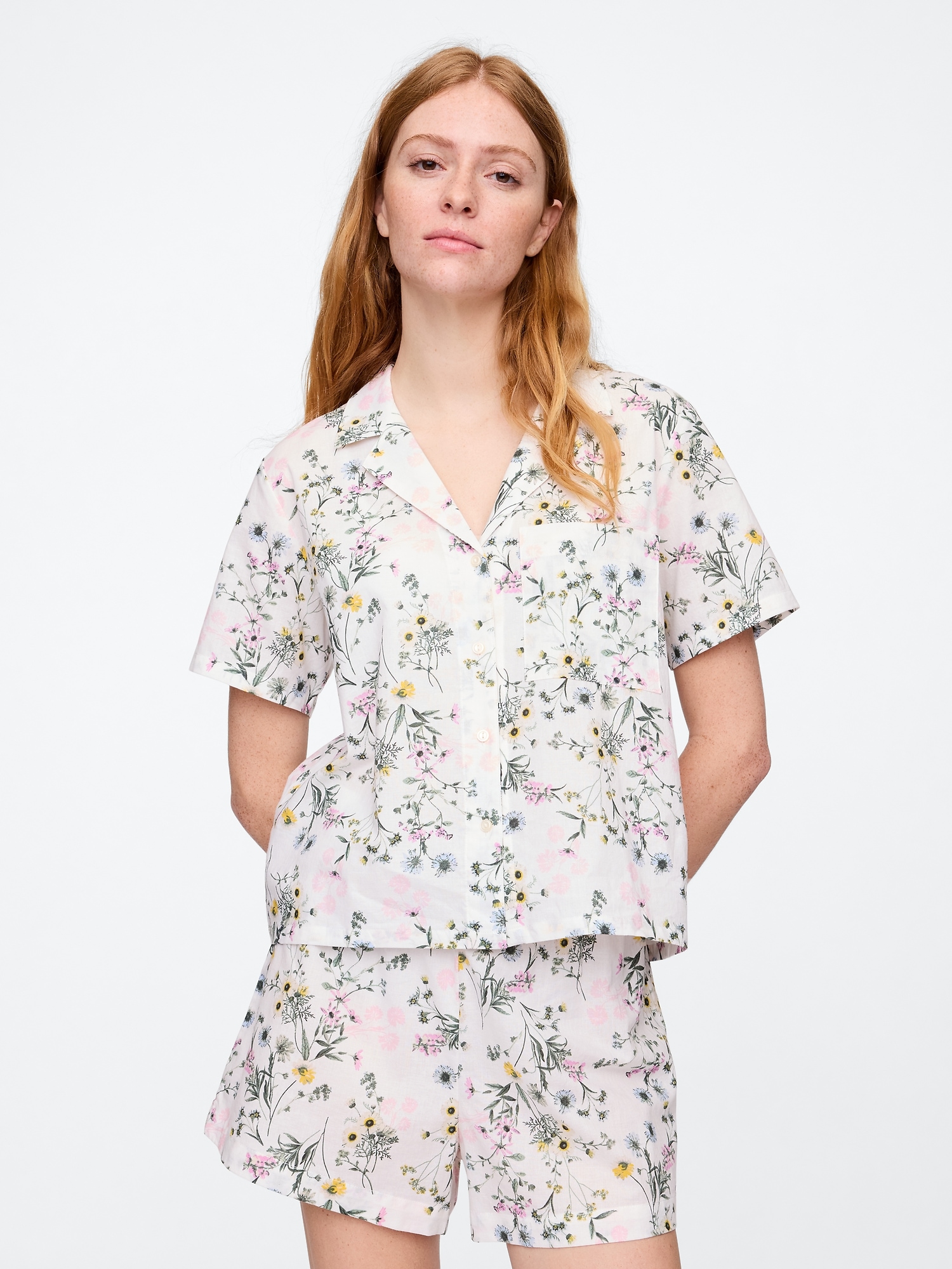 Poplin PJ Shirt - Multi