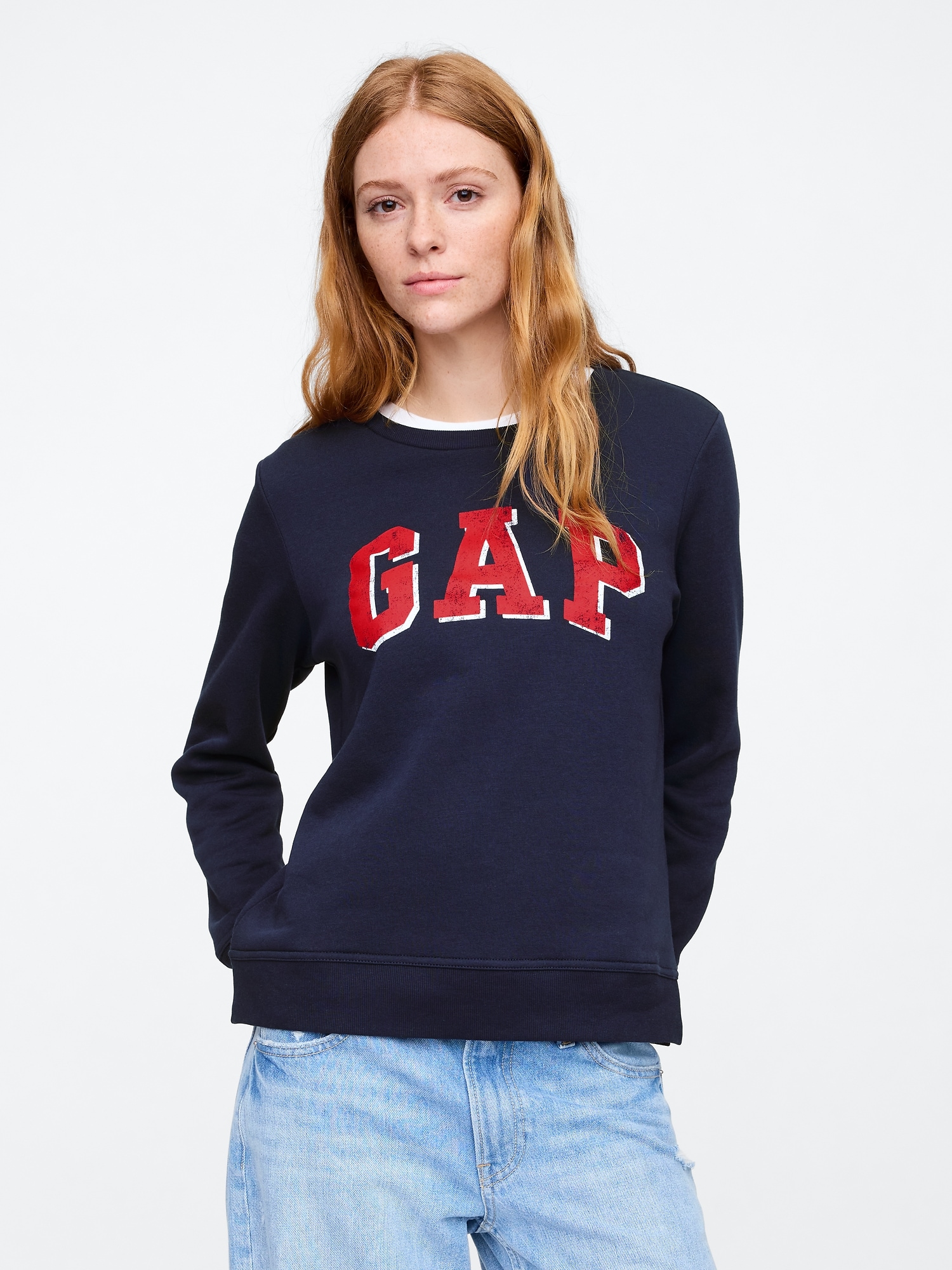 Relaxed Gap Logo Sweatshirt