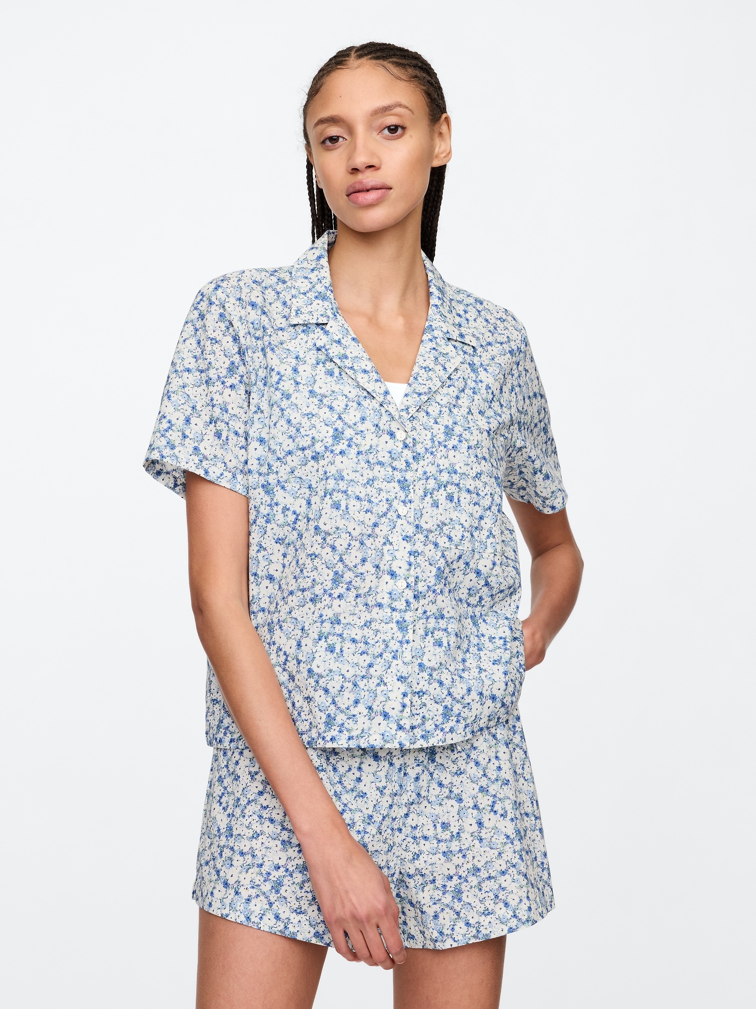 Poplin PJ Shirt