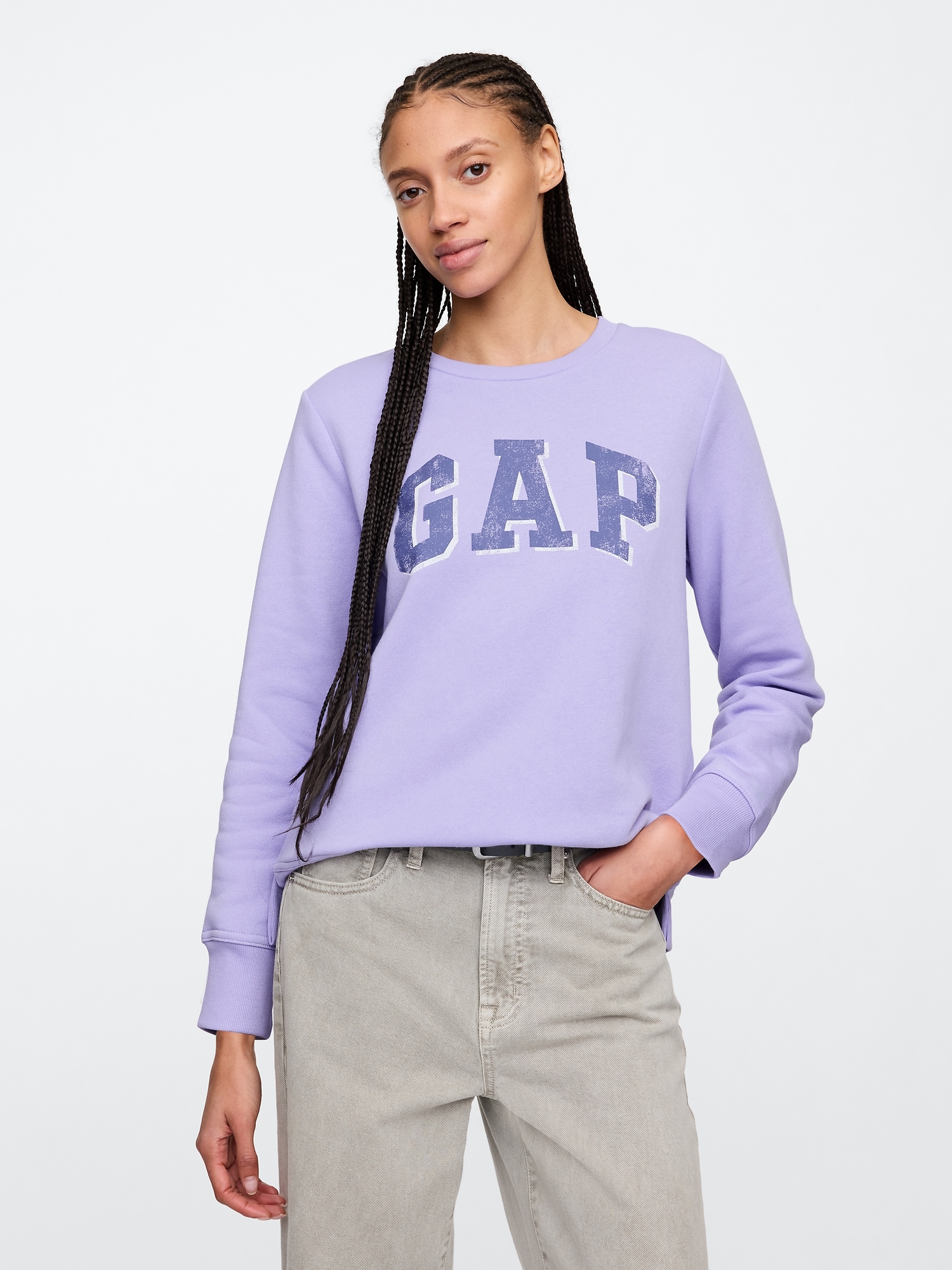 Relaxed Gap Logo Sweatshirt