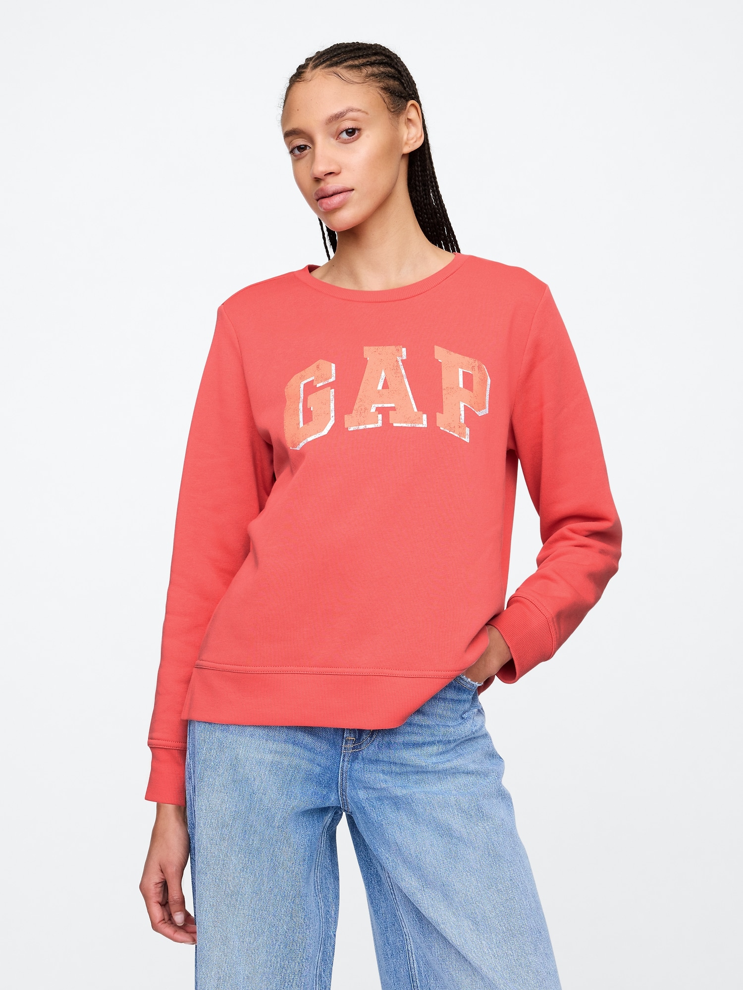 Relaxed Gap Logo Sweatshirt