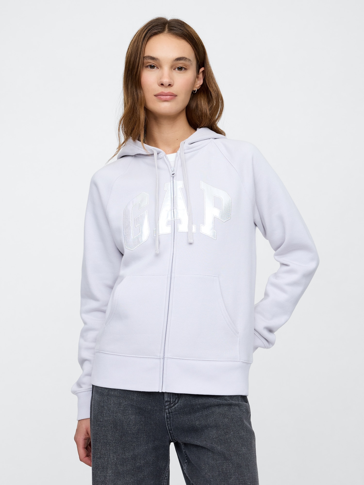 Gap Logo Zip Hoodie